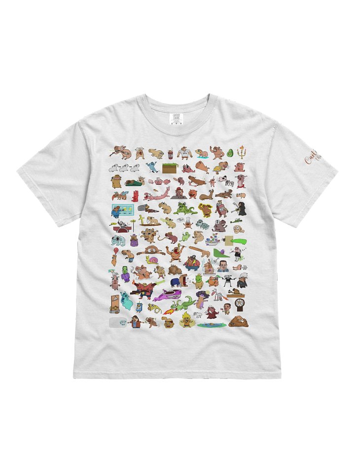 100 Capybaras T-Shirt product image (71)
