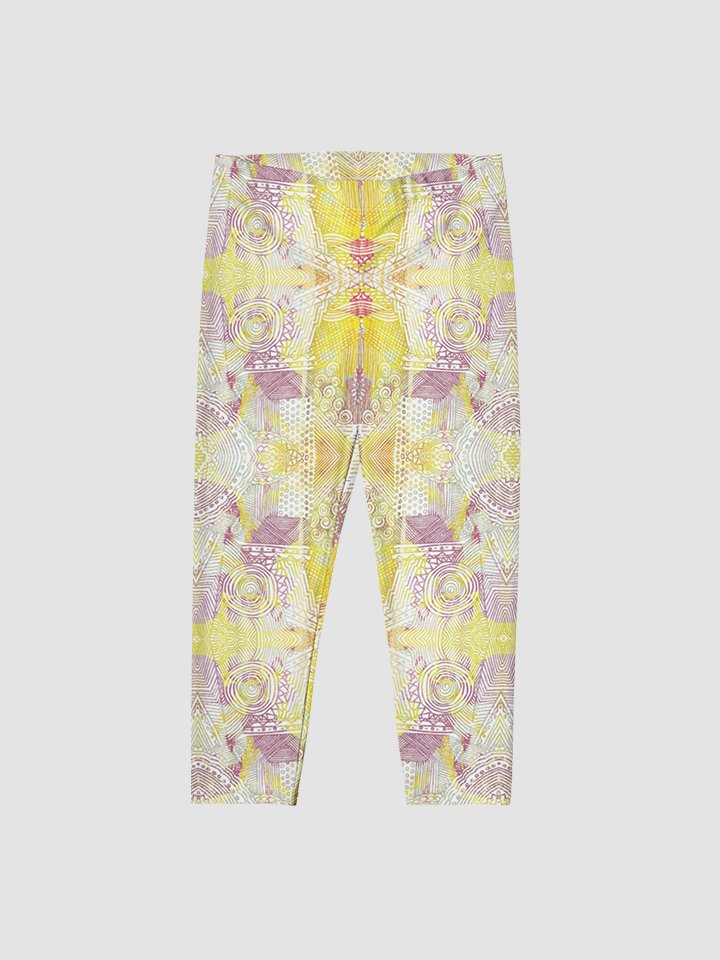 DieselThreads Aztec Sun Print Capris product image (1)