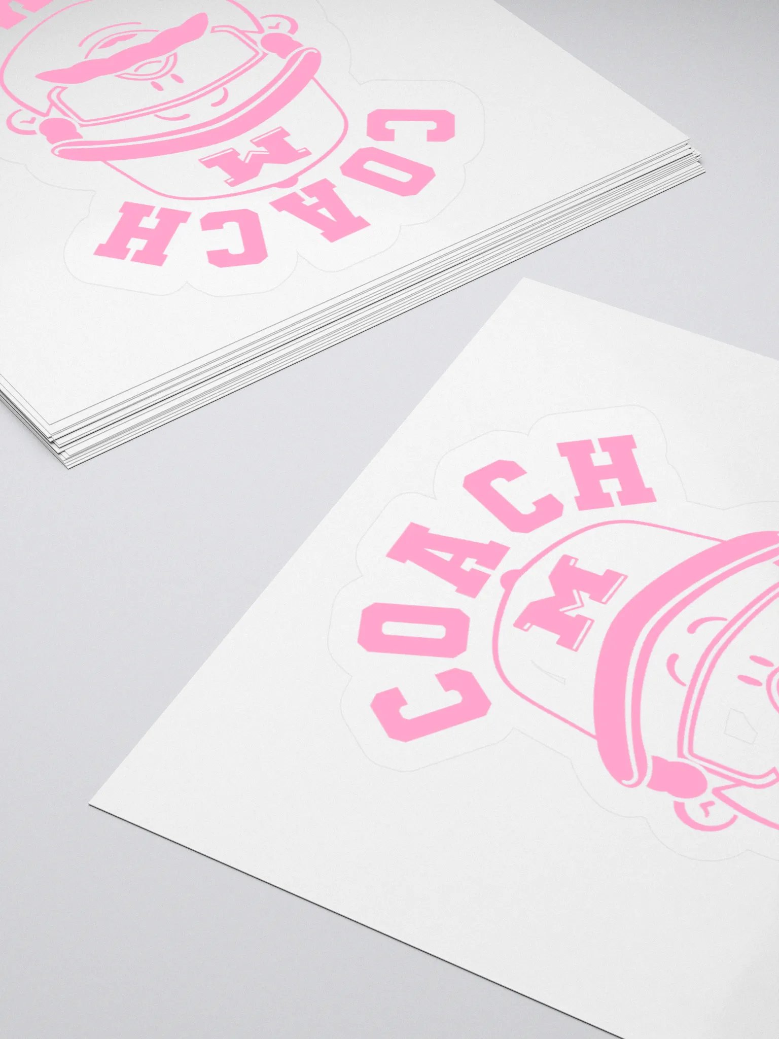 Coach Mike Sticker - Pink product image (4)