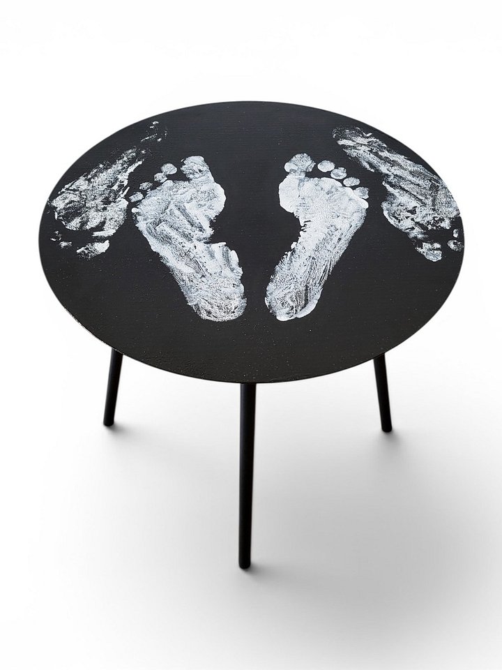 "Touched by White Soles" table product image (1)