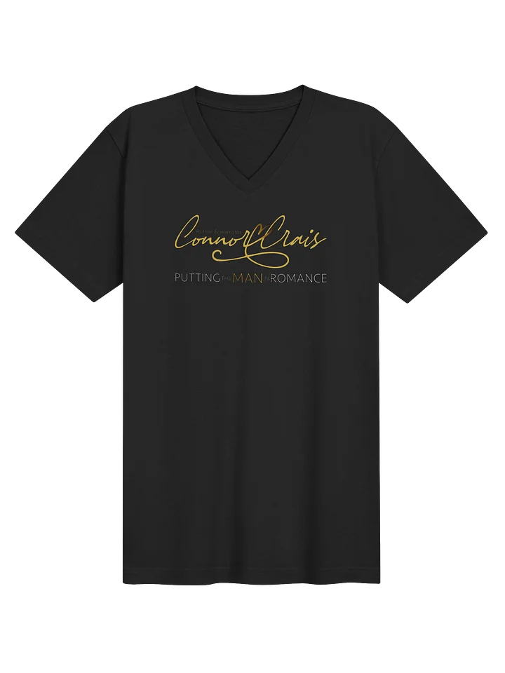 Connor Crais Logo and Tagline V-necks Tee product image (1)