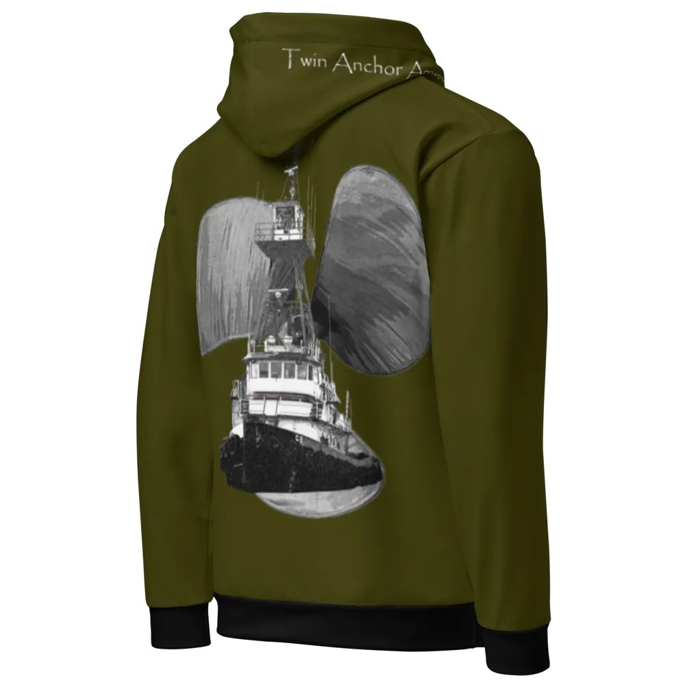 3 Prop & Tug CE (Green) – Performance Marine Wear | Twin Anchor Apparel North Current Line product image (10)