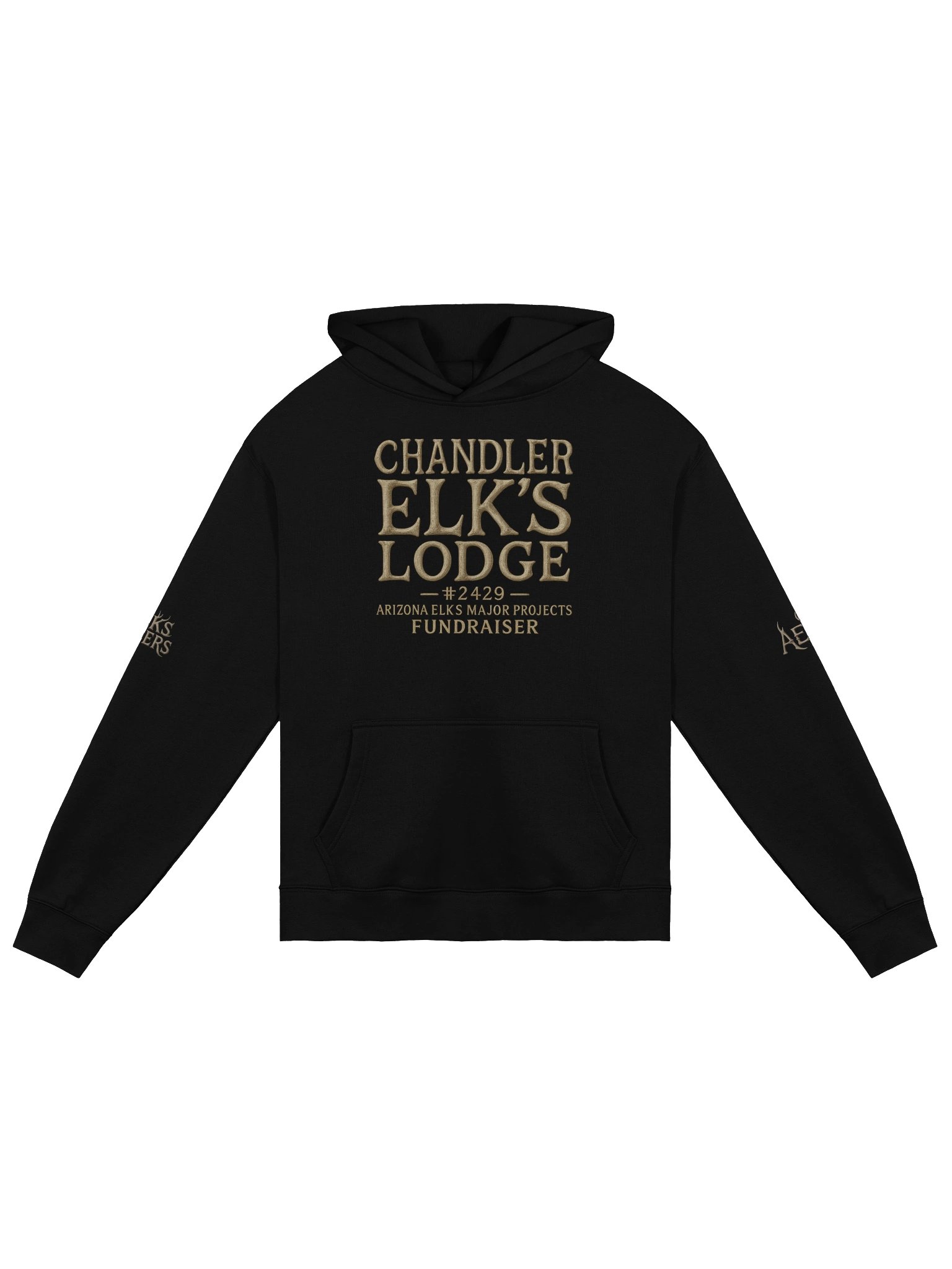 AEMP Antler Oversized Hoodie product image (1)