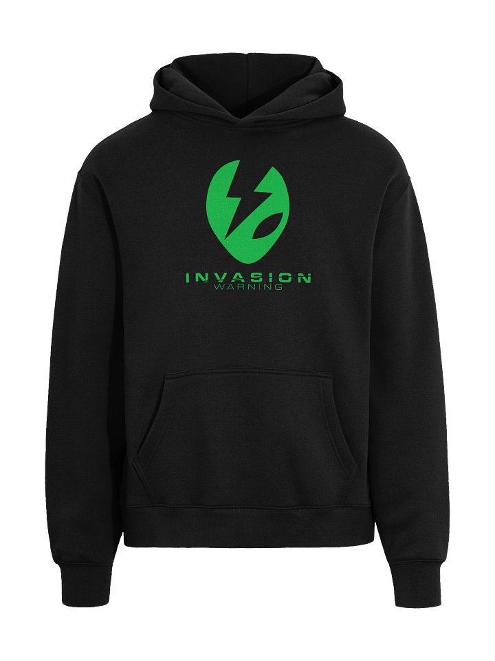 ALIEN INVASION WARNING GREEN LASER EDITION HOODIE product image (1)