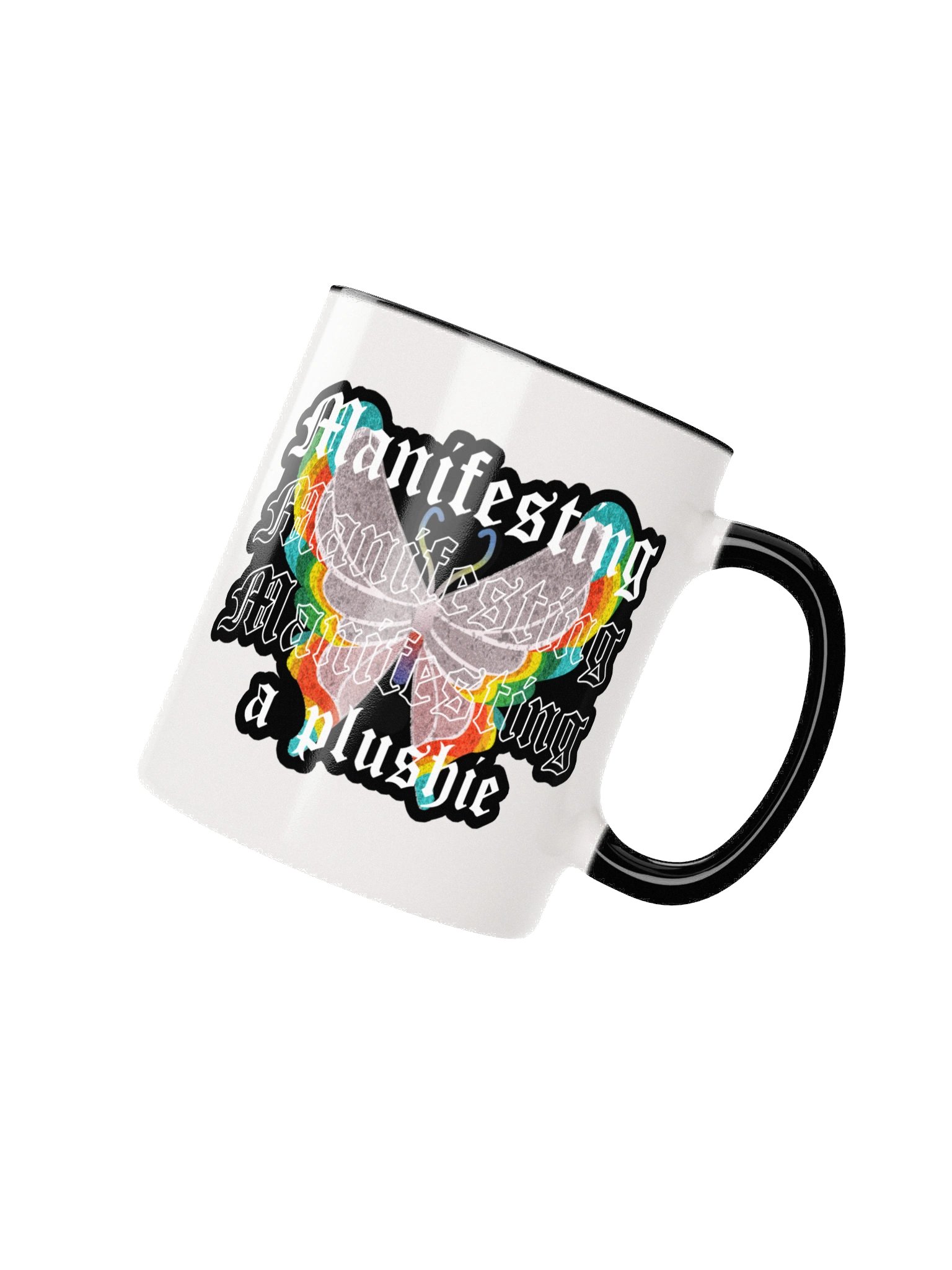 Manifesting a Plushie Mug - Grunge Butterfly Edition product image (2)