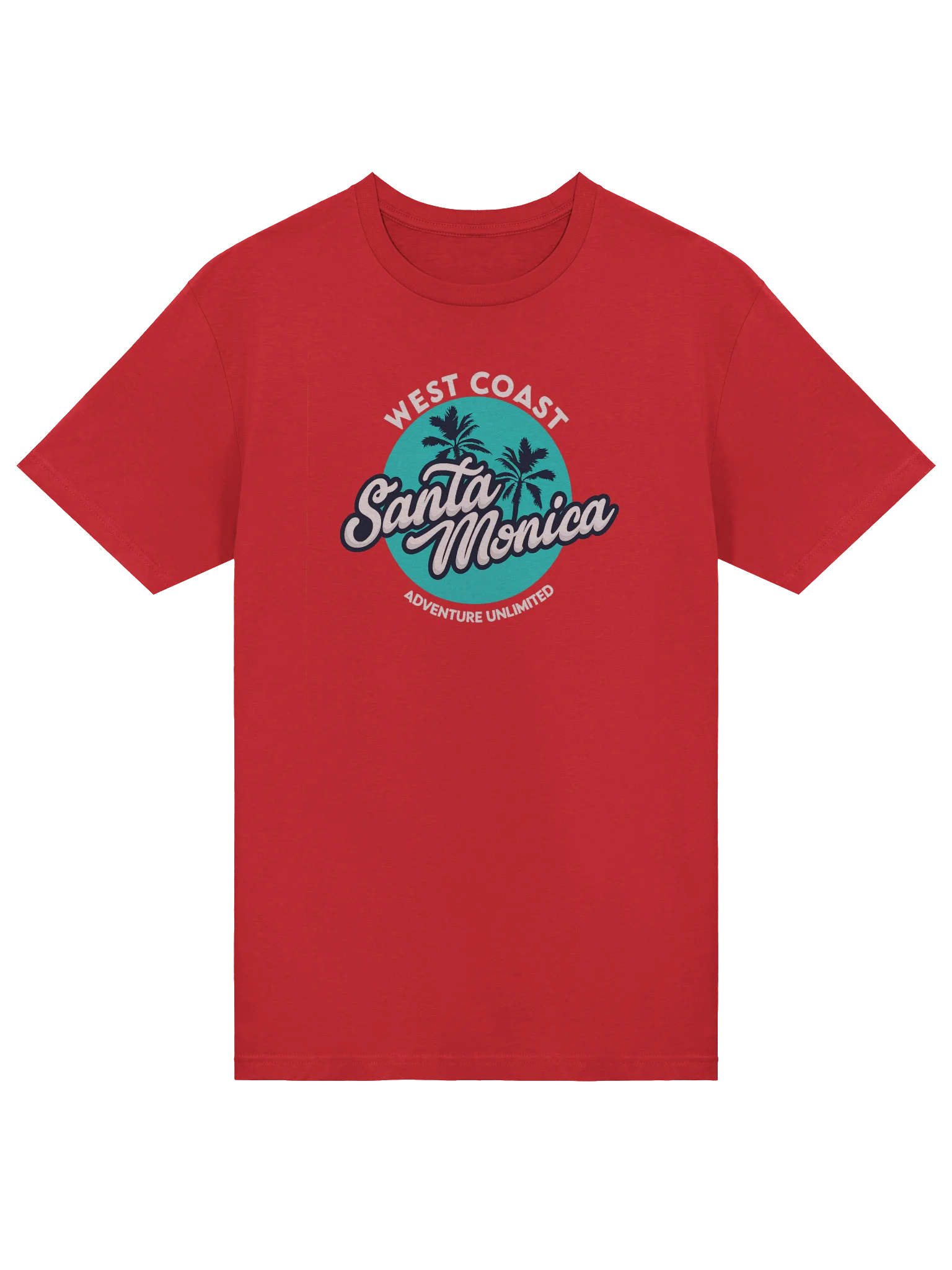 "Santa Monica Adventure Unlimited" West Coast T-Shirt product image (5)