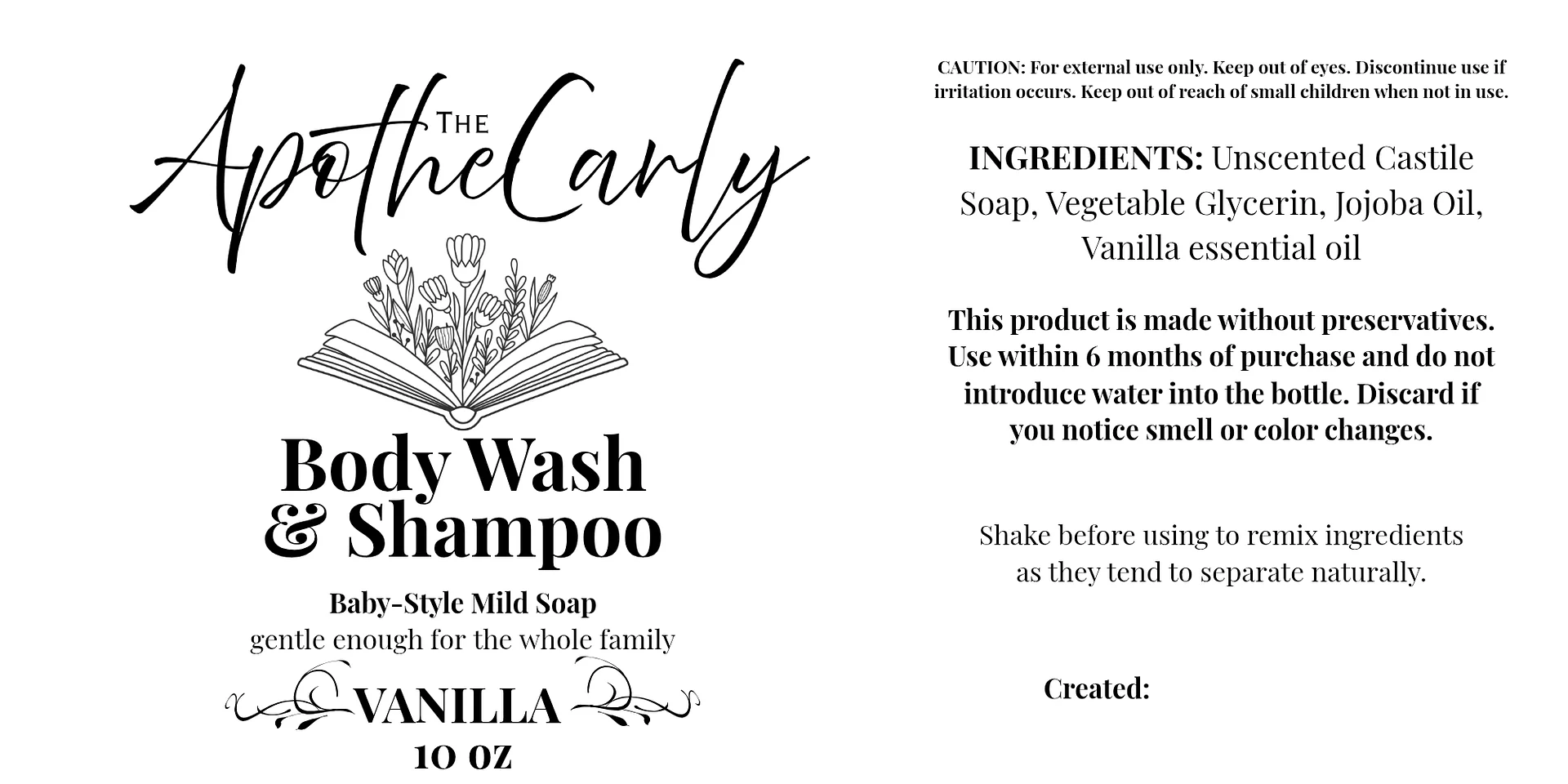 Shampoo/Body Wash product image (1)