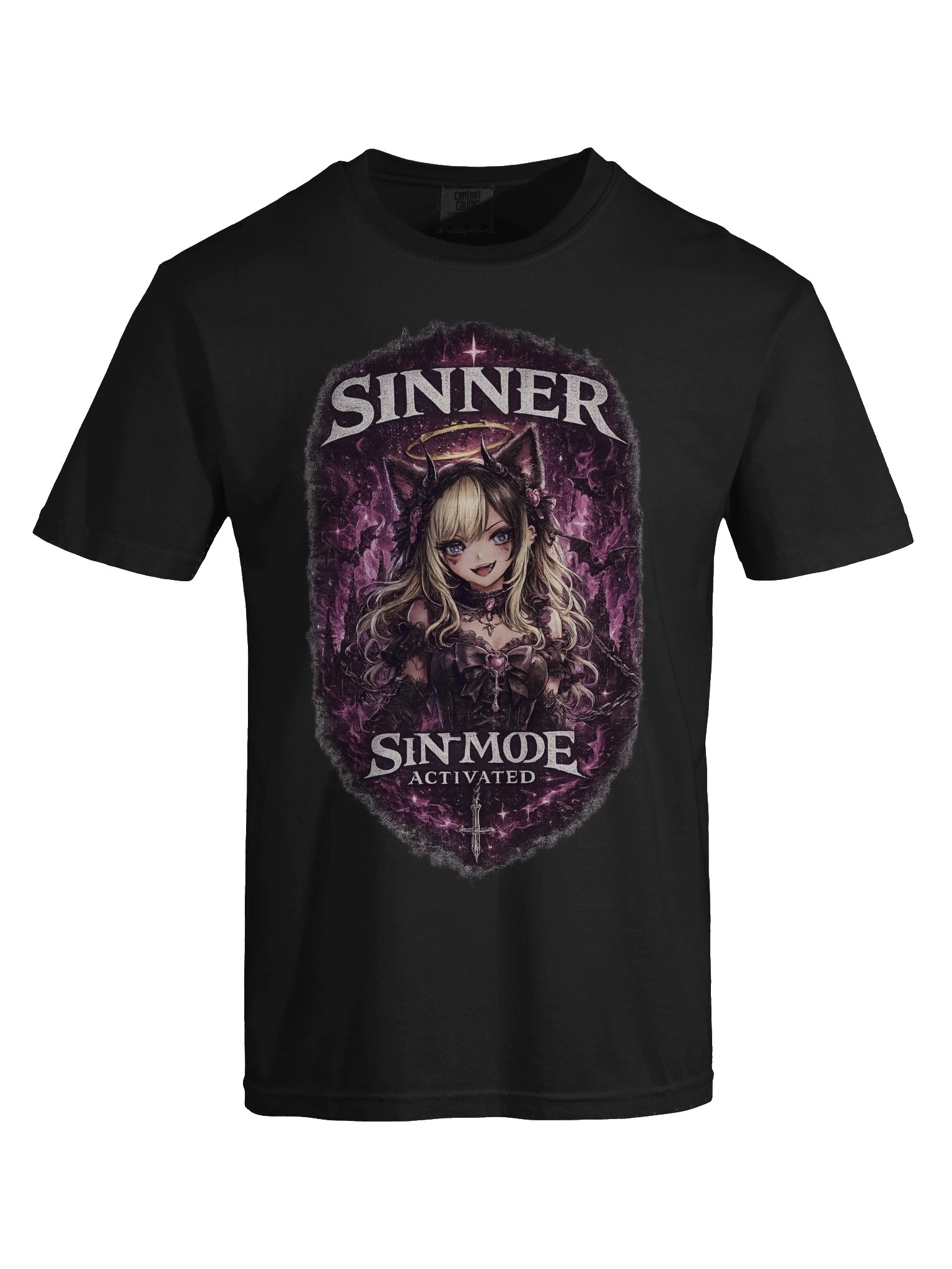 Sinner Mode Activated Tee product image (17)