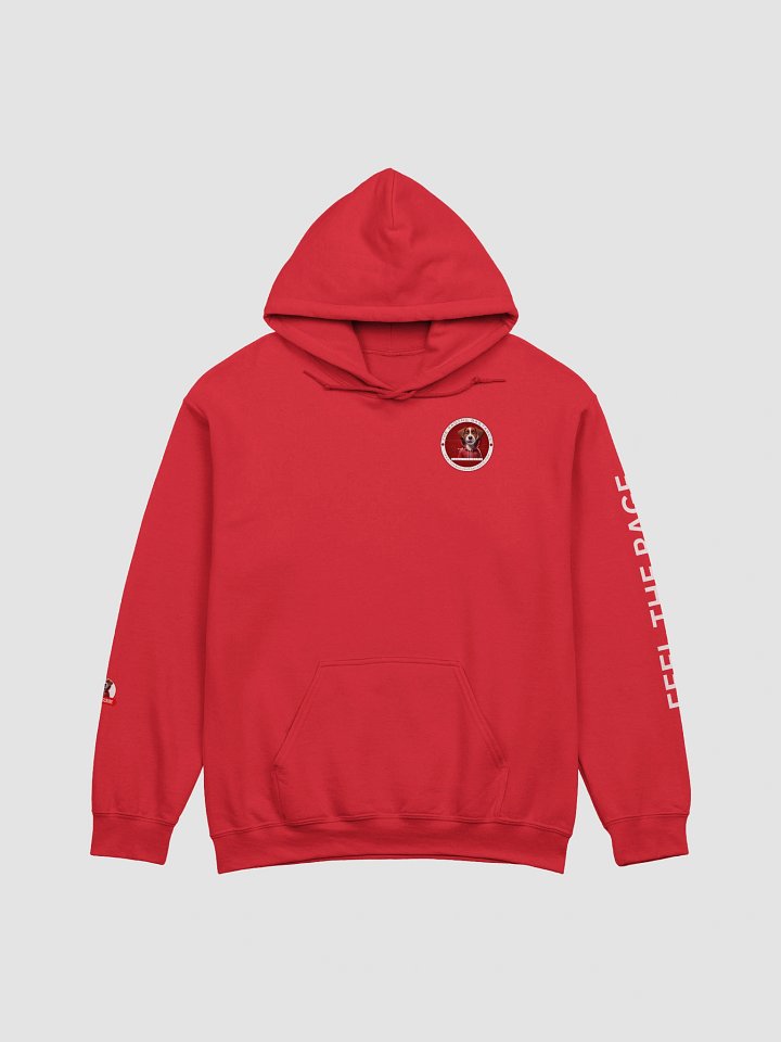 The Raging Bastards Red Hoodie product image (1)