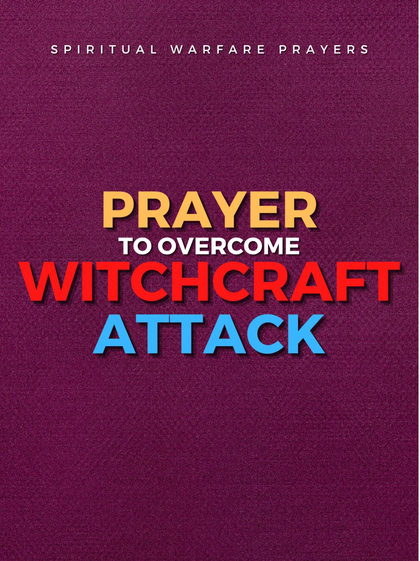 Prayer To Overcome Witchcraft Attack product image (1)
