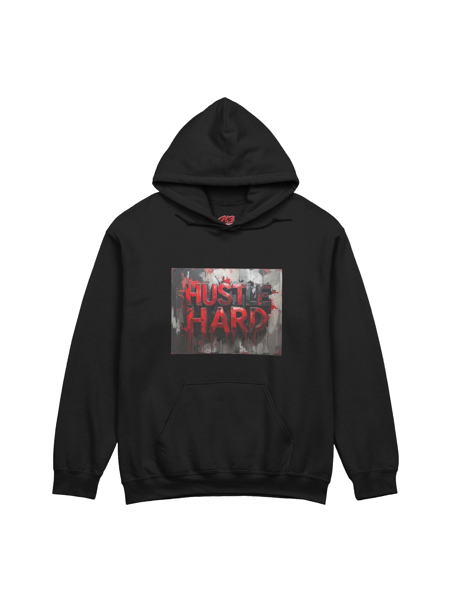 hustle hard hoodie product image (1)