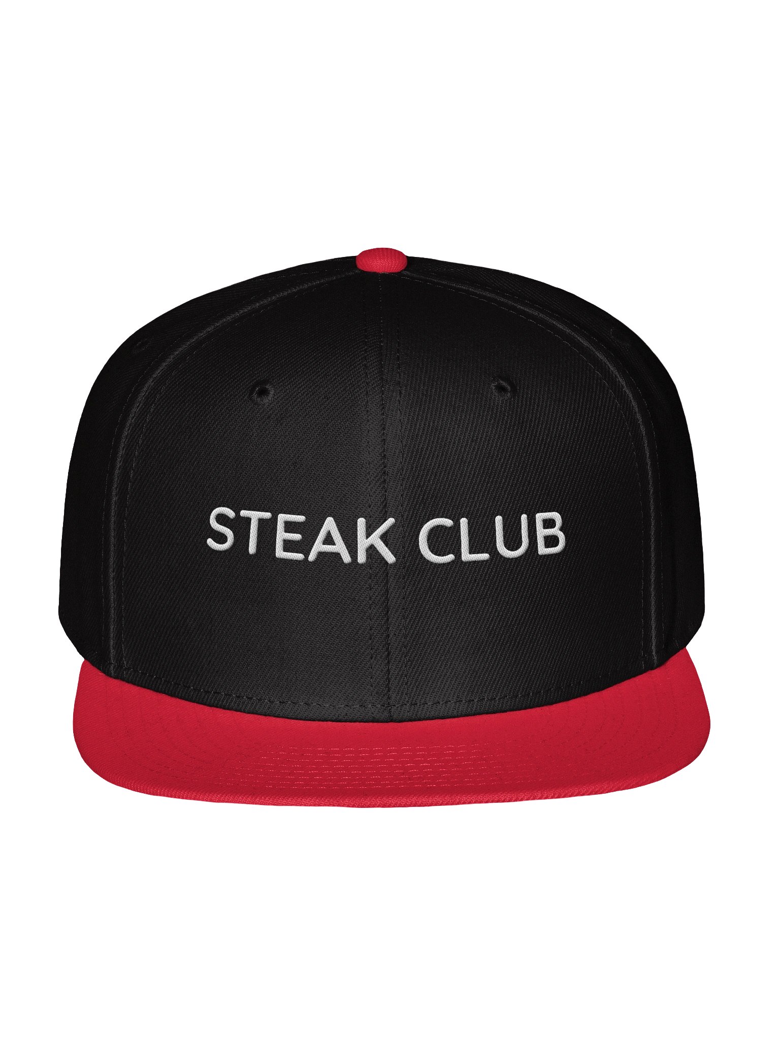 Black “Steak Club” Snapback Cap product image (65)