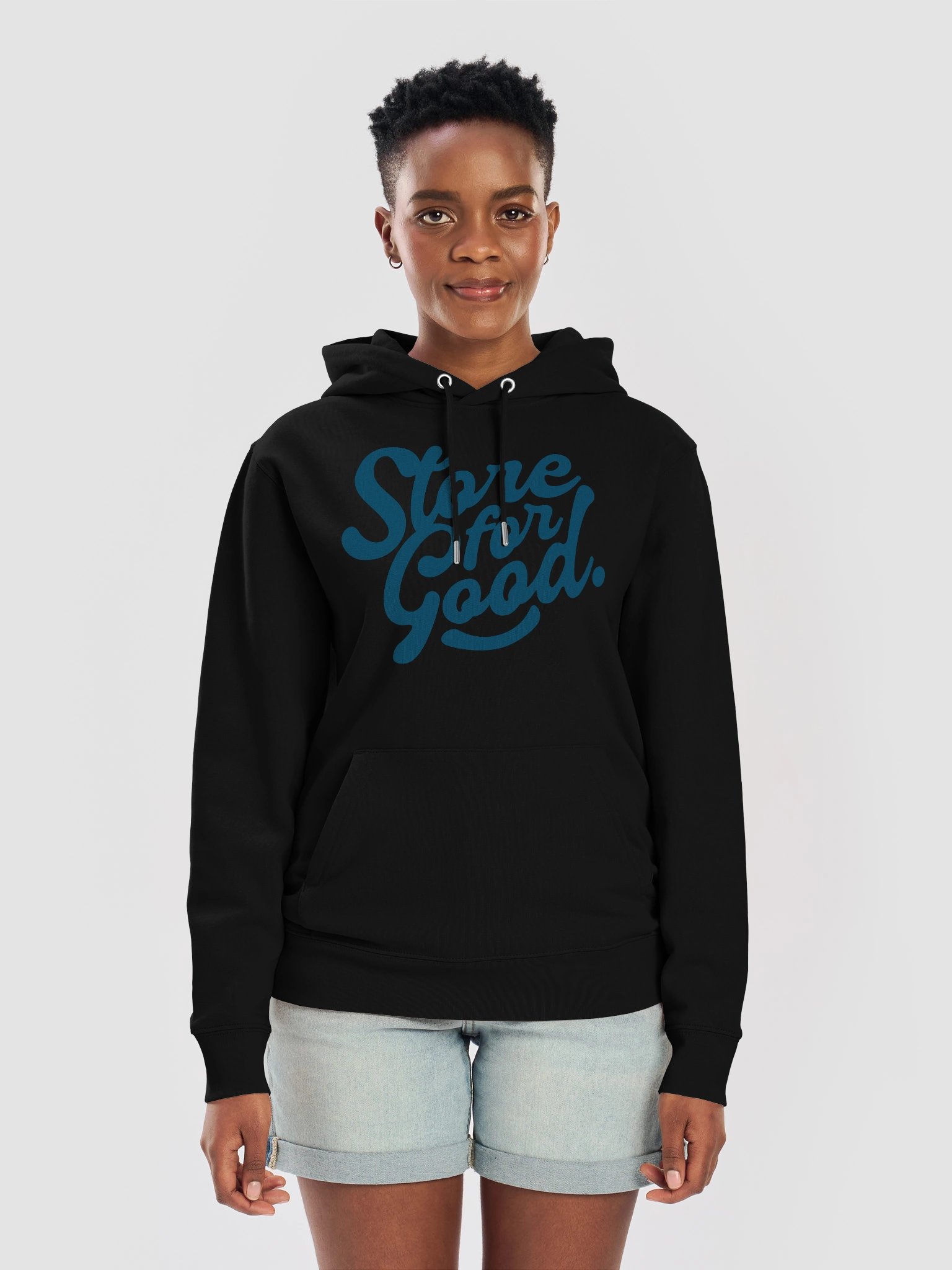 Hoodie Blue Logo product image (13)