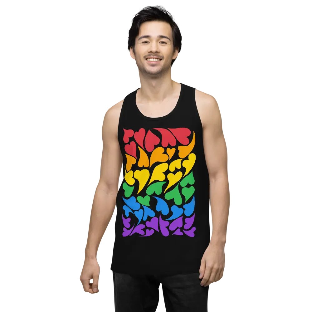 Nestled PRIDE Rainbow Tank Top product image (5)