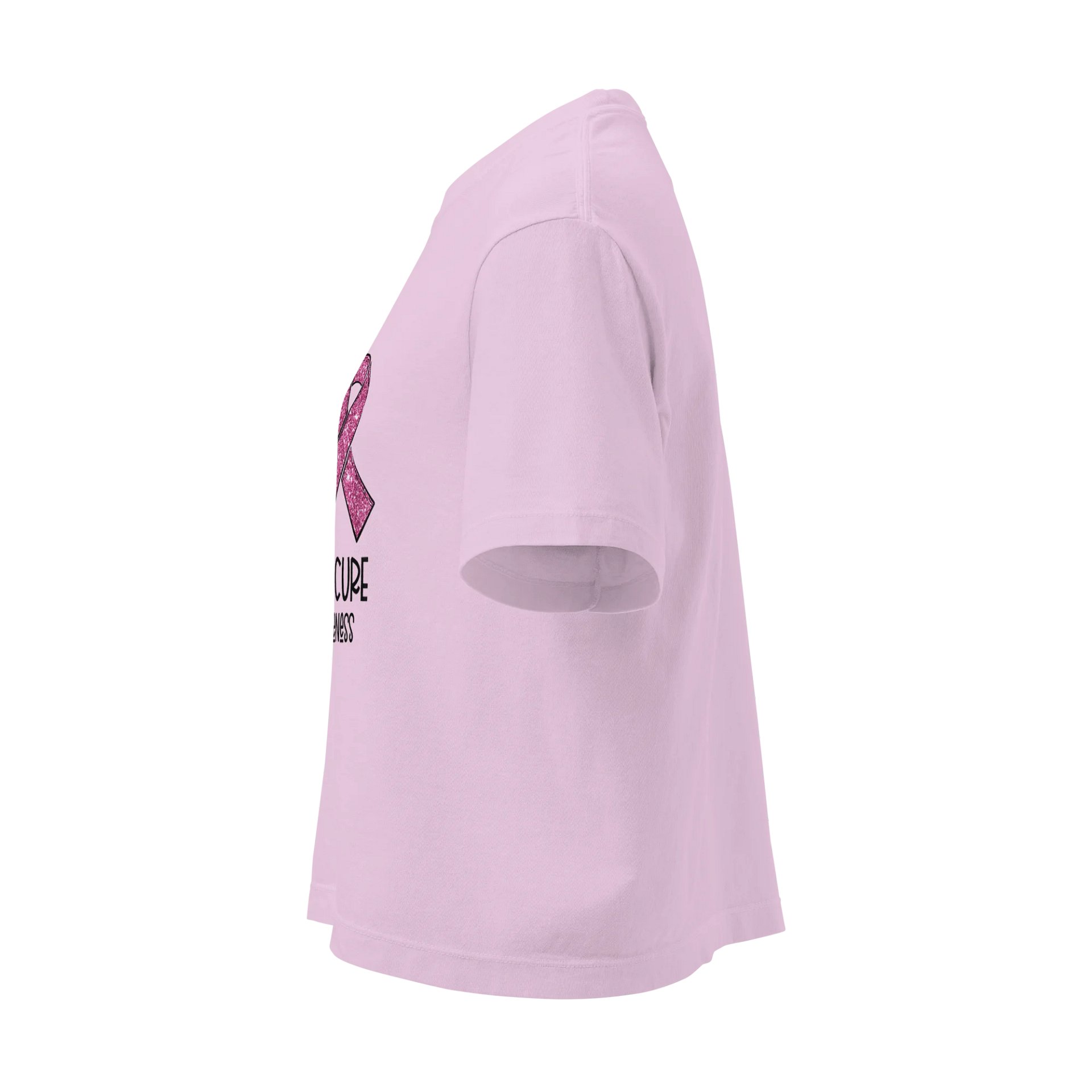 Peace Love Cure Pink Ribbon T-Shirt | Breast Cancer Awareness Tee product image (11)