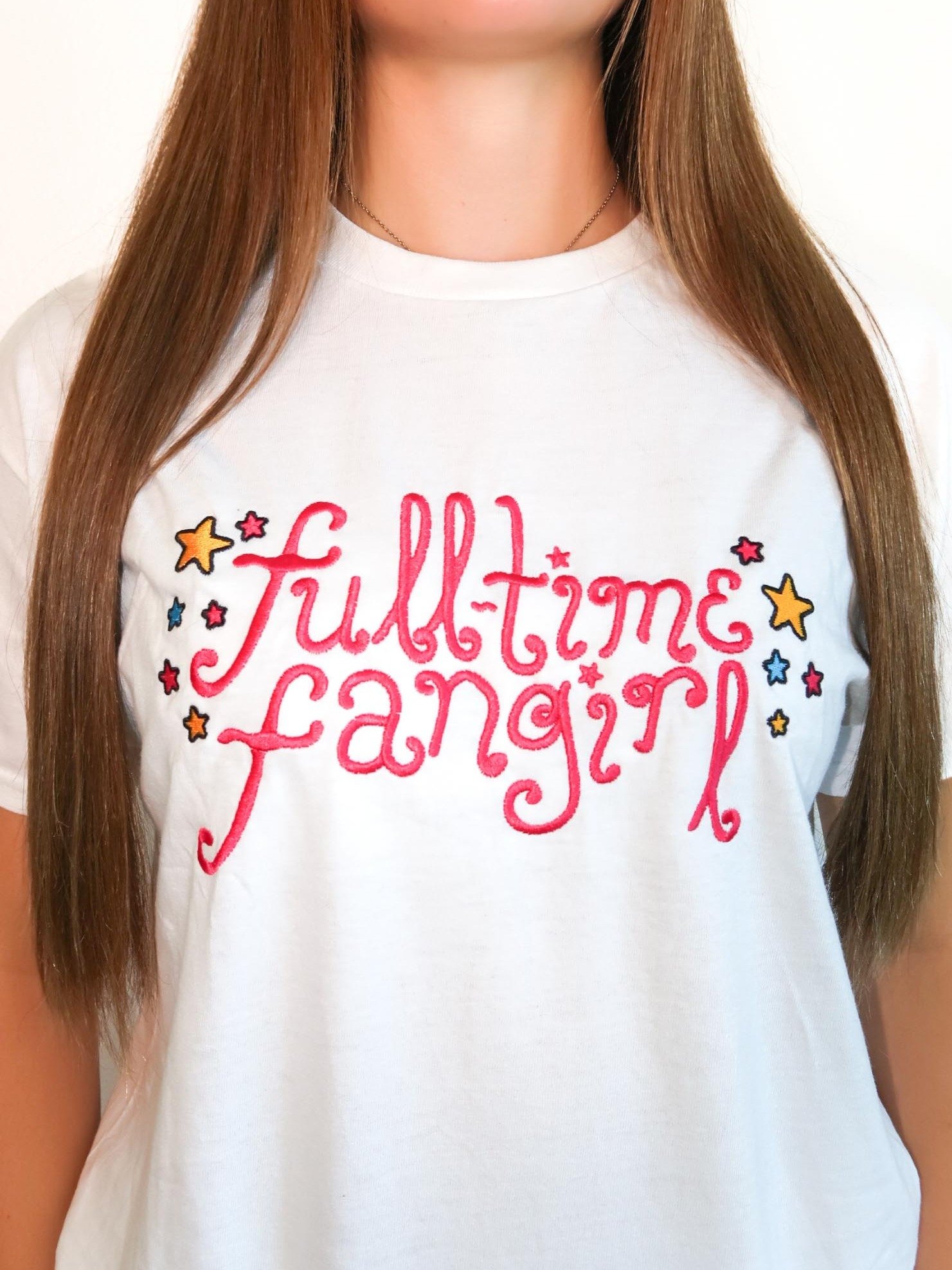 Embroidered Fangirl Tee product image (2)