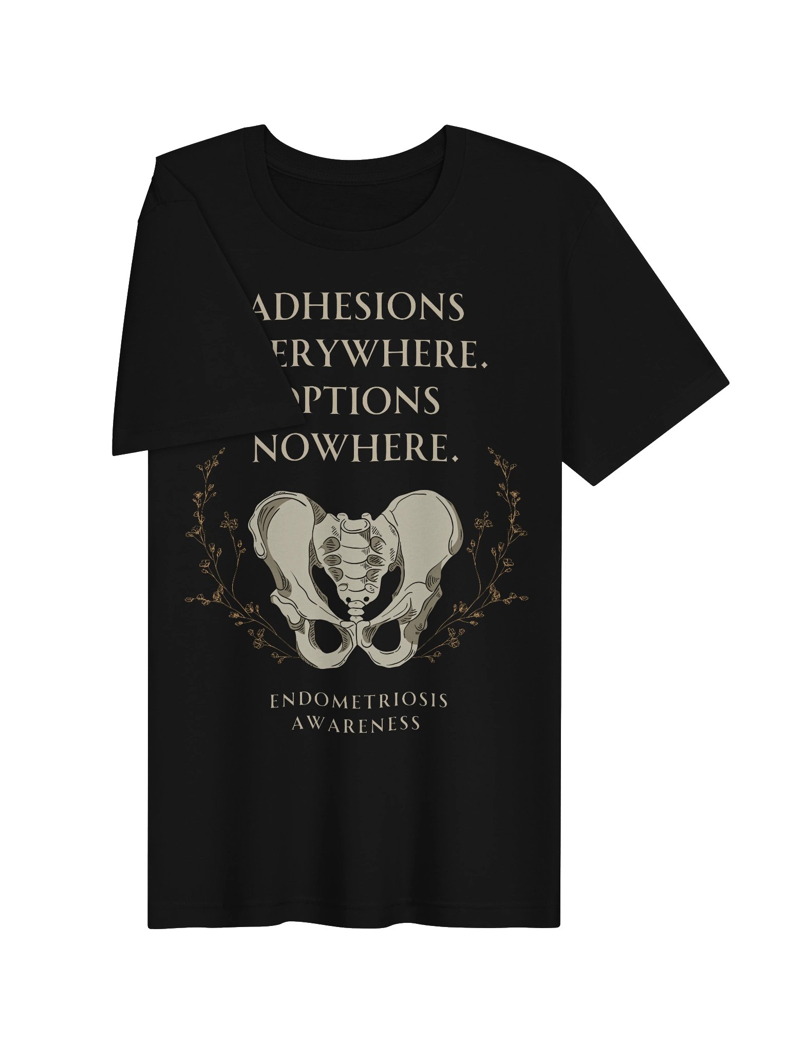 Endometriosis Adhesions Shirt | Endo Awareness & Chronic Pelvic Pain Tee product image (3)