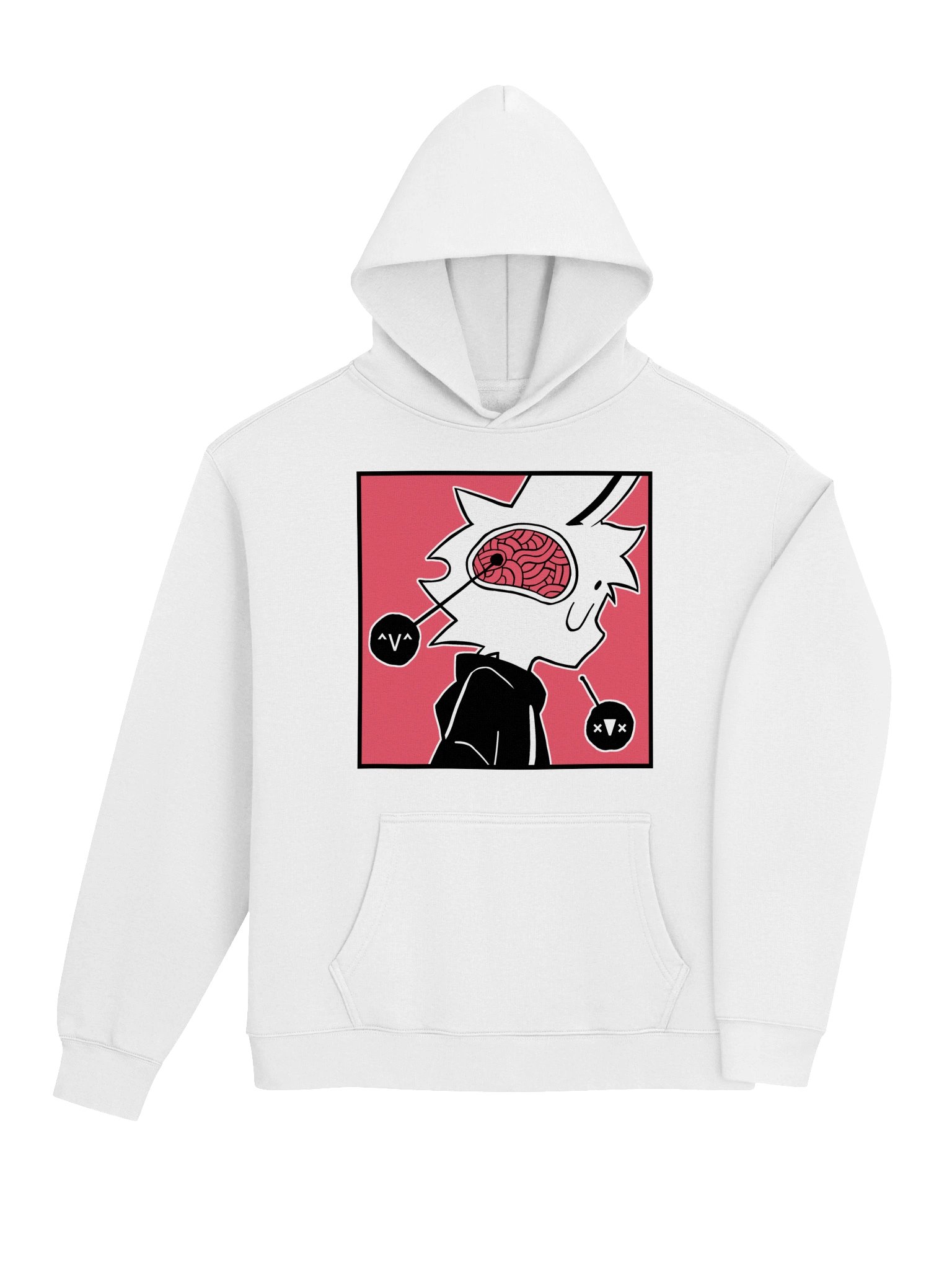 bunny brain hoodie product image (22)