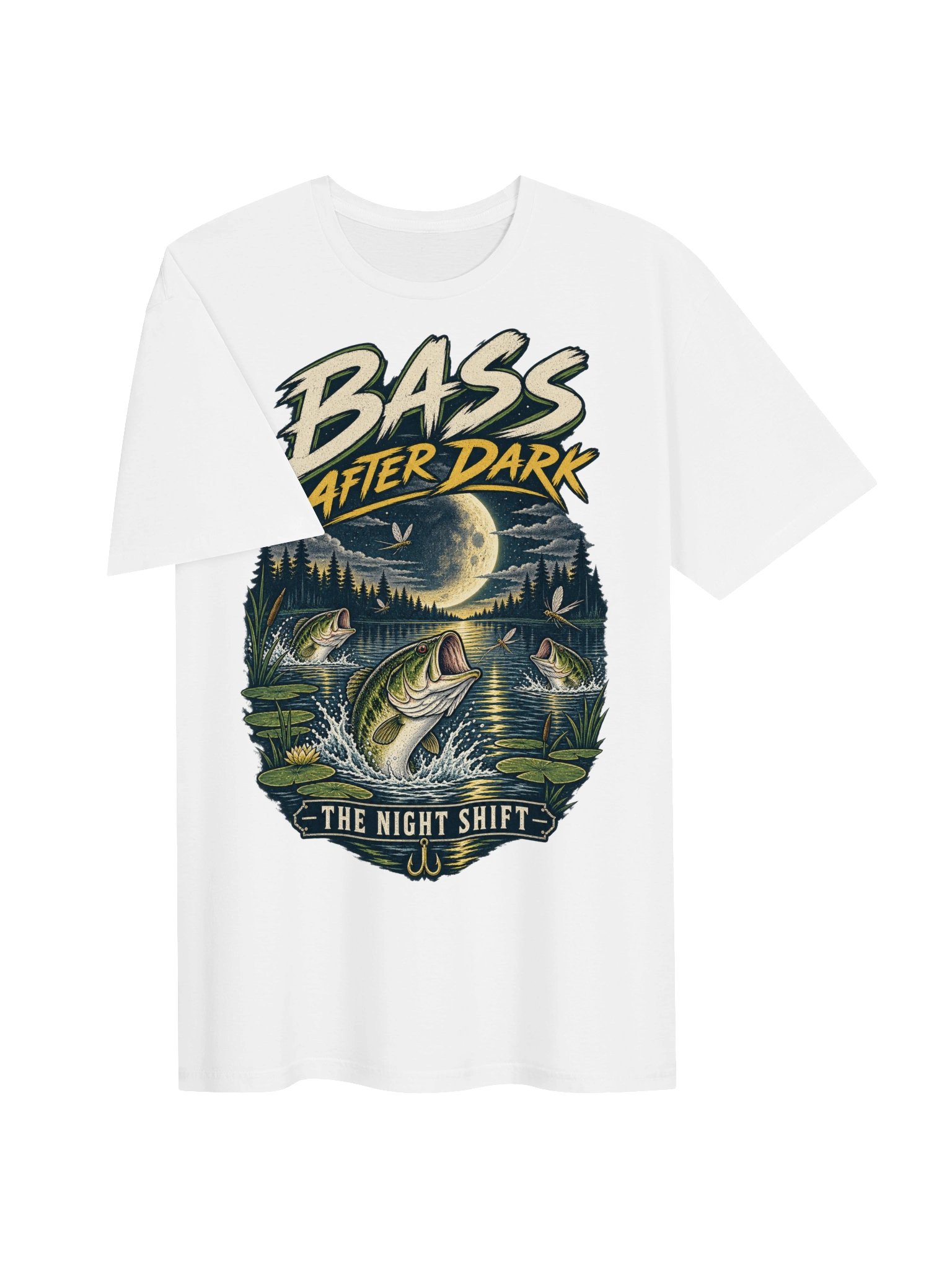 Bass After Dark: The Night Shift T-shirt product image (3)
