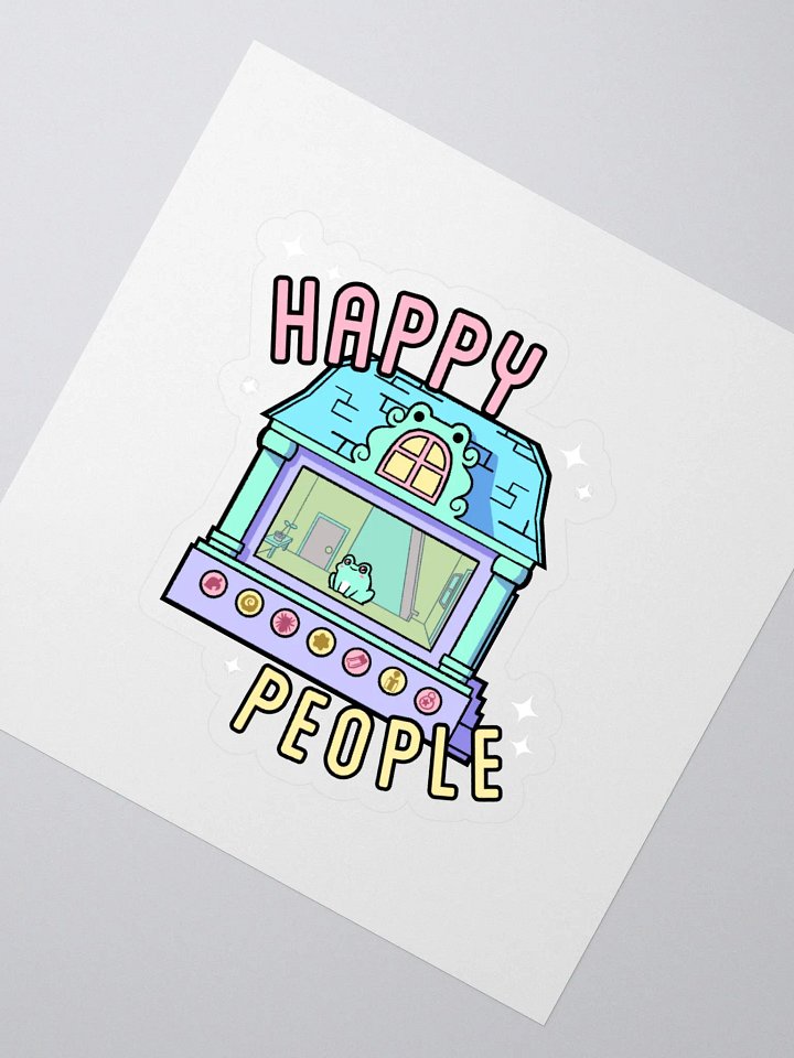 'Pixel Frogs' Sticker product image (2)
