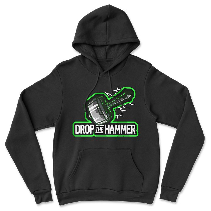 Drop the Hammer Hoodie (Classic Logo) product image (2)