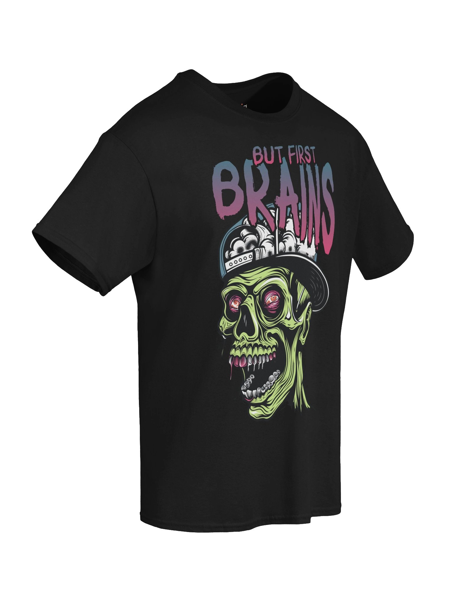 But First Brains Neon Zombie Tee product image (34)