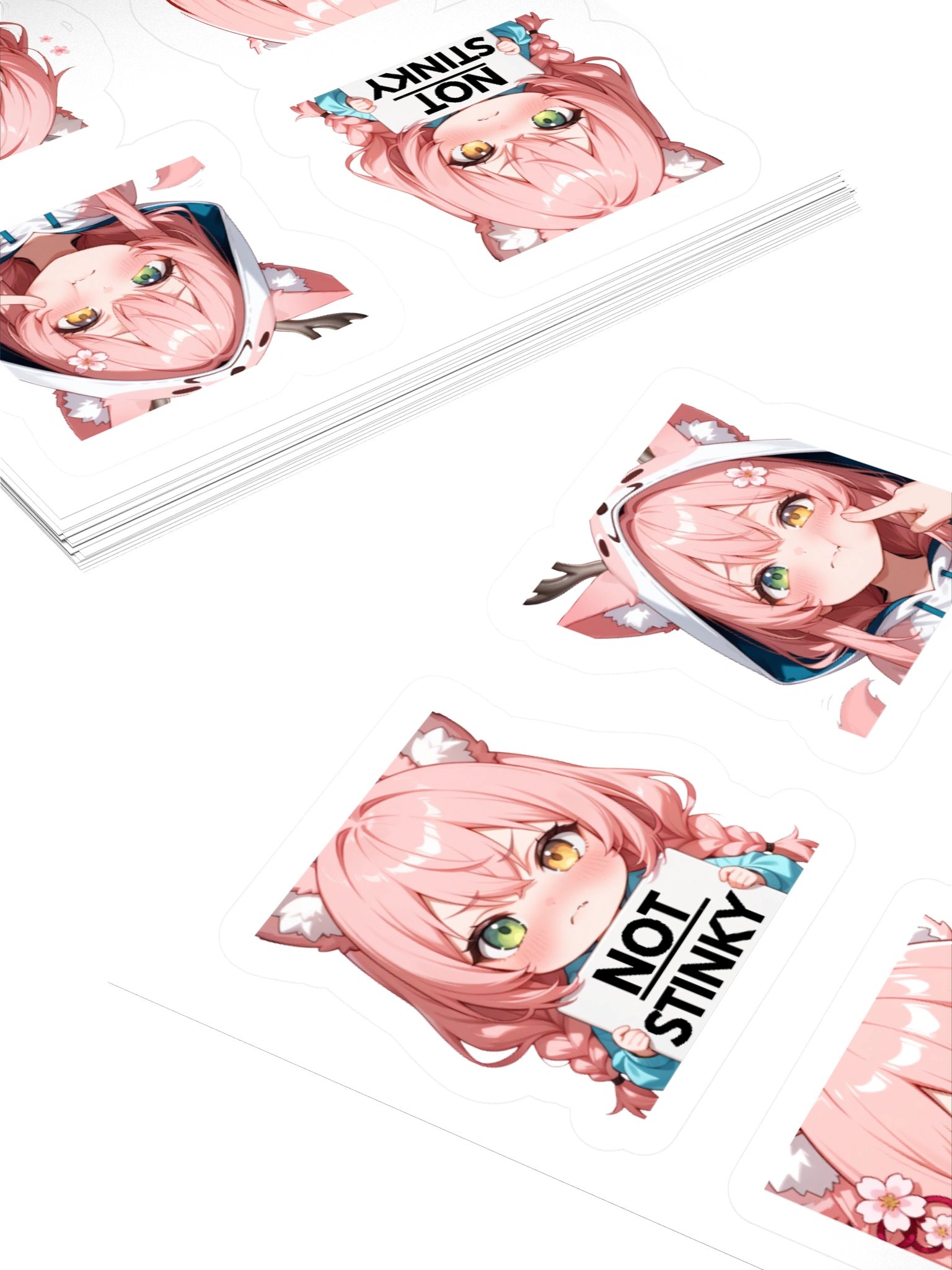 Chaotic Fox Reactions Sticker Pack product image (4)