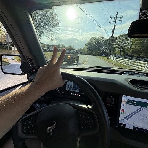 Nobody will wave back at me today! What gives?