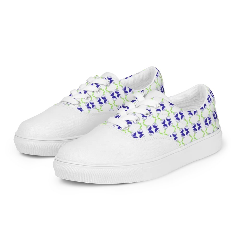 Women's Parachute Pattern Canvas Lace-Ups product image (4)