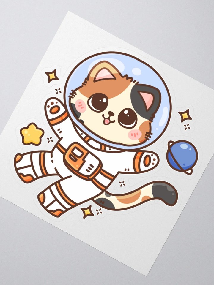 Spacecat Sticker Set product image (6)