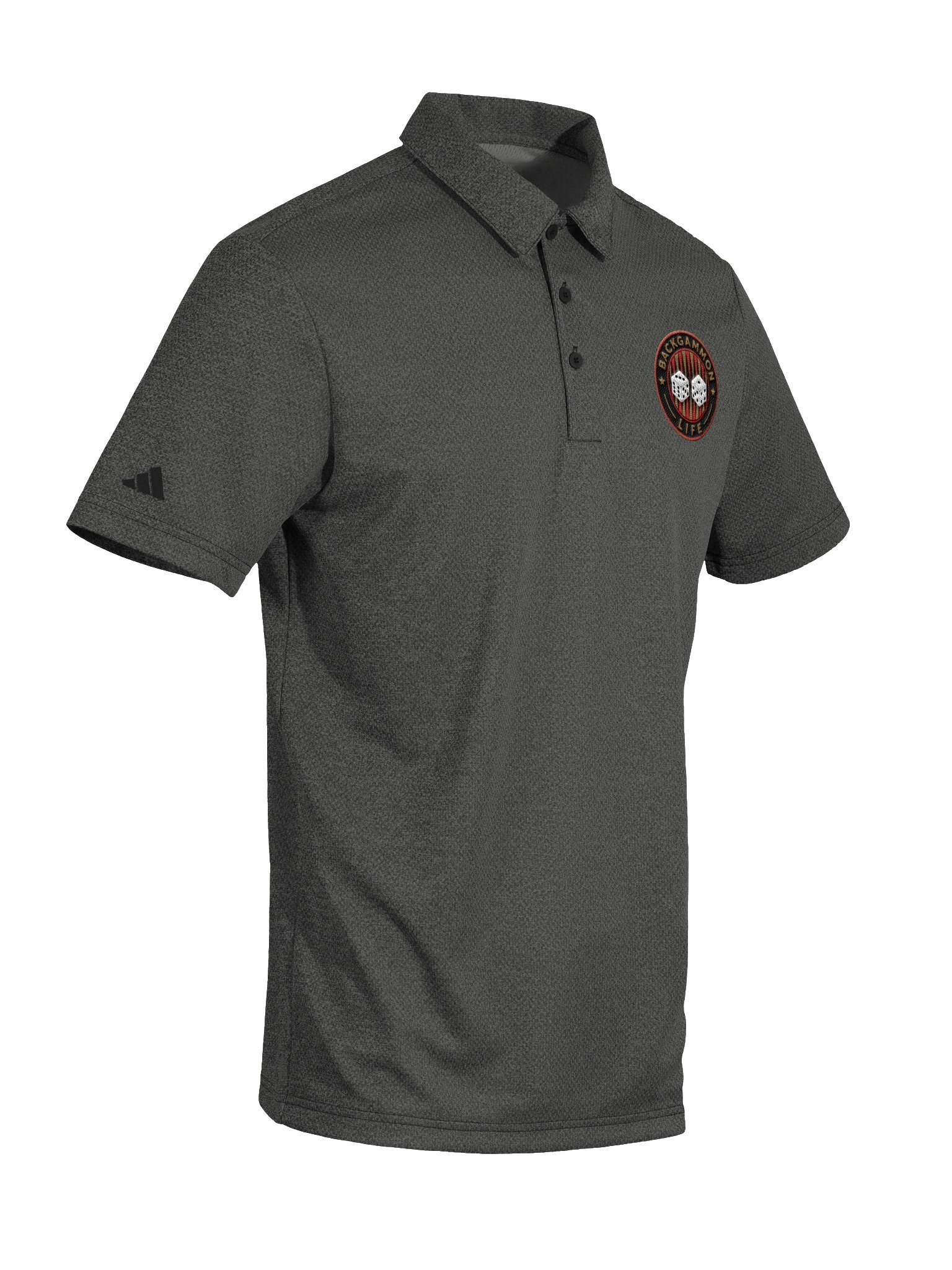 Backgammon Life Emblem Polo product image (4)