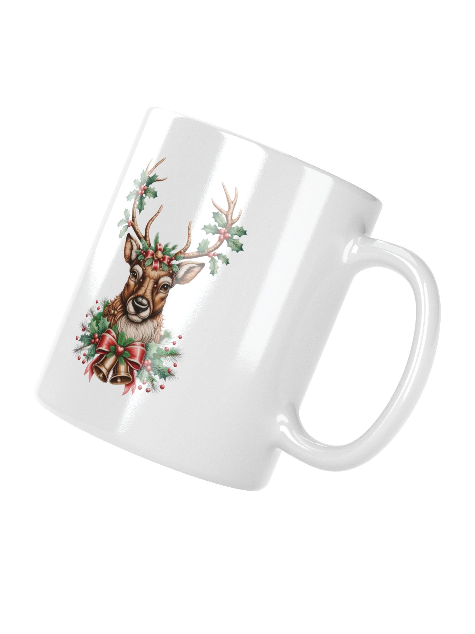 Reindeer and Holly Joy Coffee Mug product image (12)