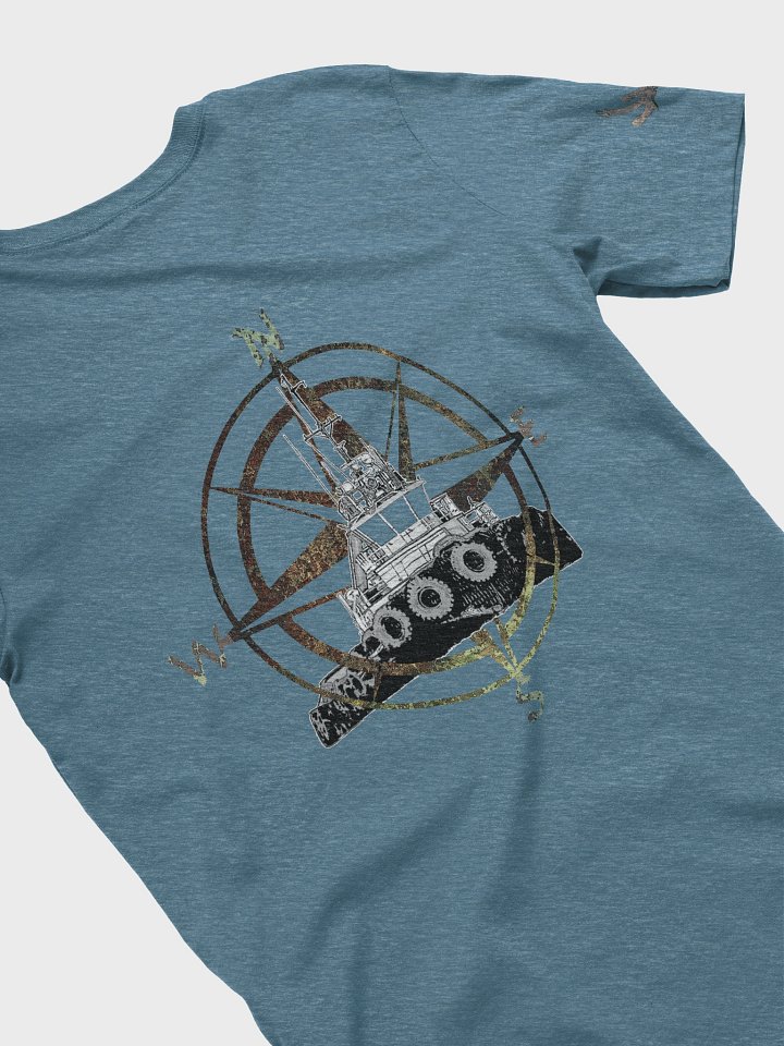 Compass Rose & Tug Marshall Foss – Vigilant Marine Workwear | Twin Anchor Apparel Sternwatch Tee Line product image (1)