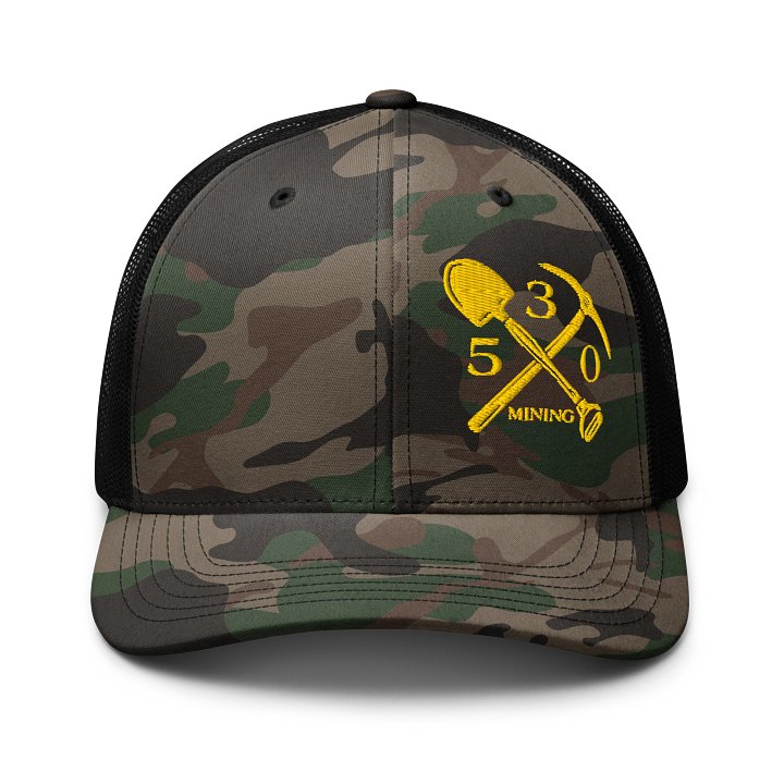530 Mining Camo Hat product image (1)