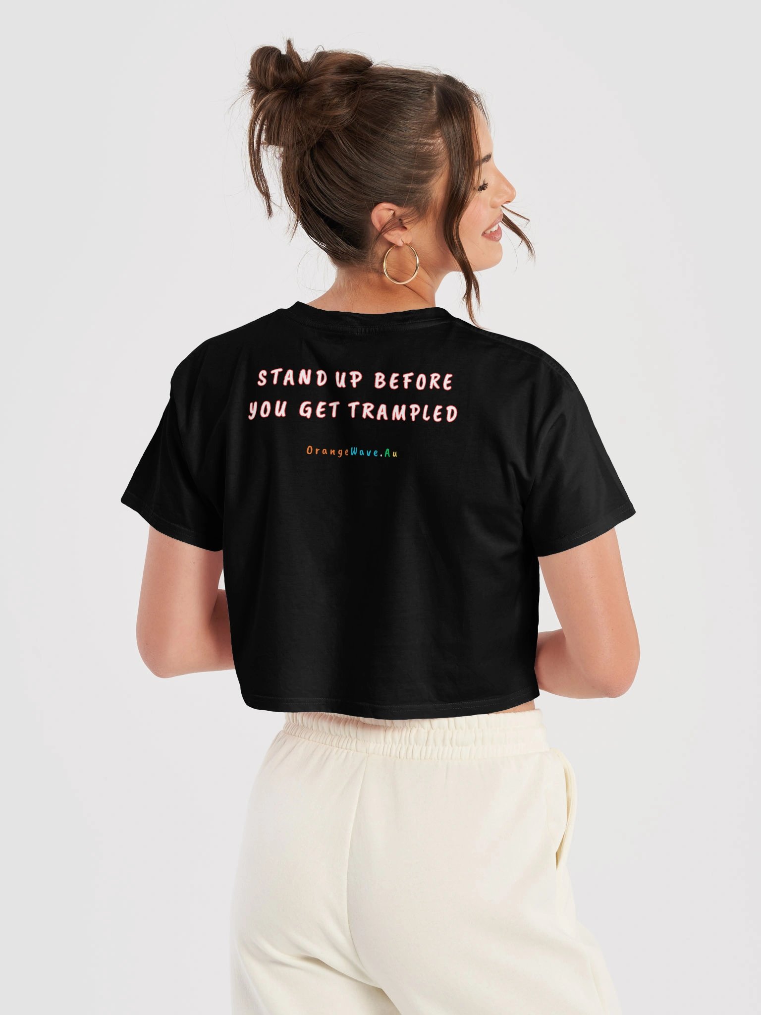 Abolish Fuel Excise Reverse Inflation Crop Top product image (27)