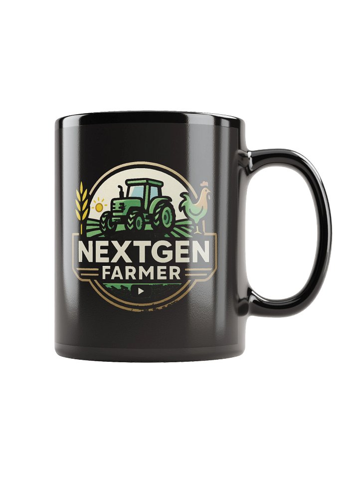 NextGen Farmer Black Mug product image (1)