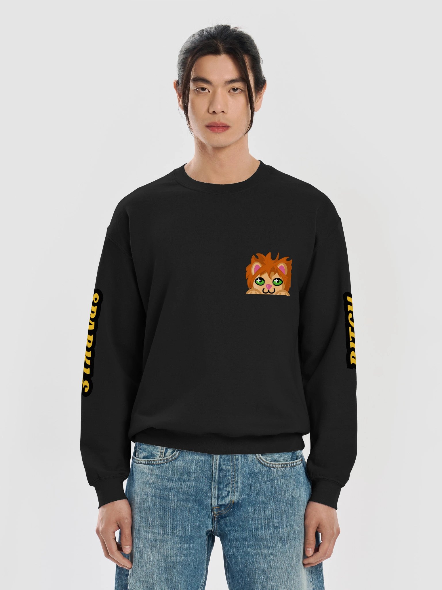 Sparkle Bitch Lion Crewneck Sweatshirt product image (4)