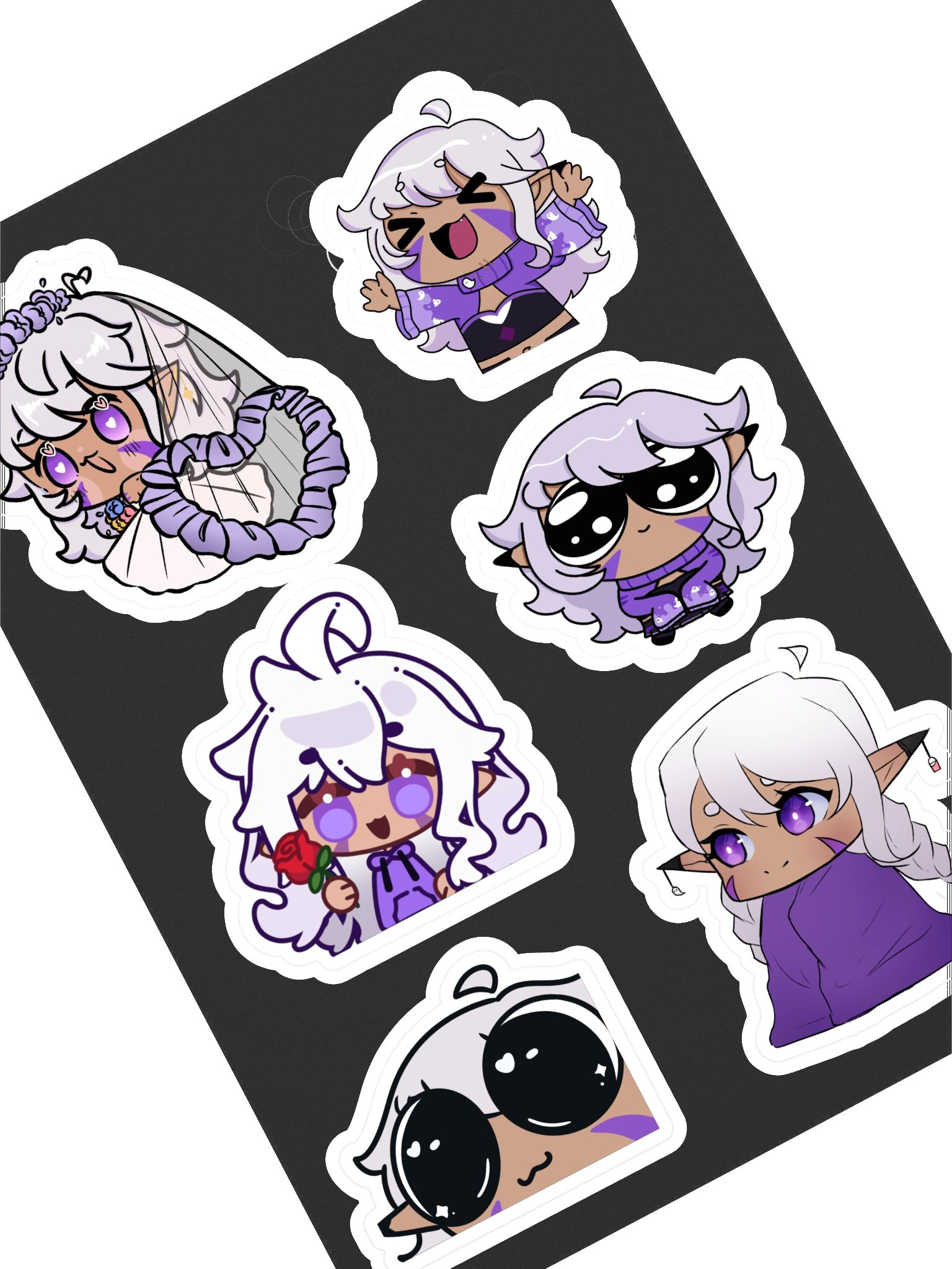 Ghosties new improved sticker pack!! product image (1)