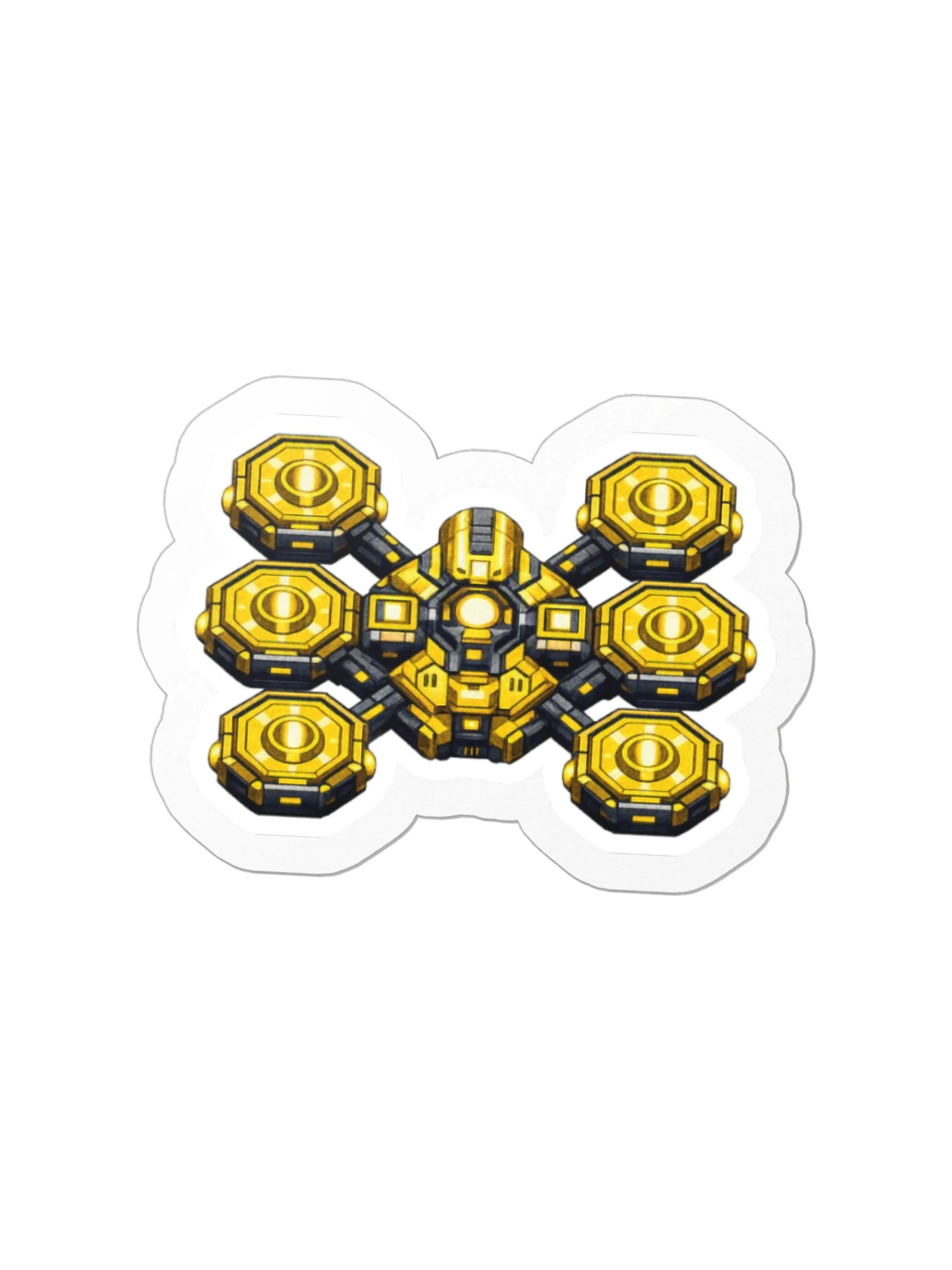 Sector Defense Solar Sentinel Die-Cut Sticker product image (2)