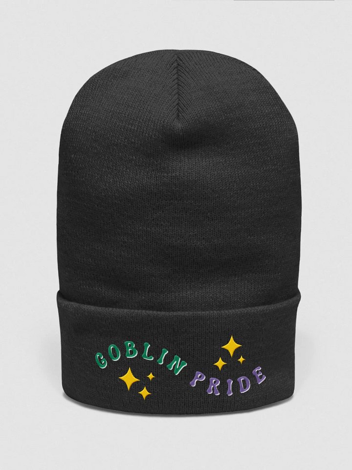 Embroidered Goblin Pride Beanie product image (1)