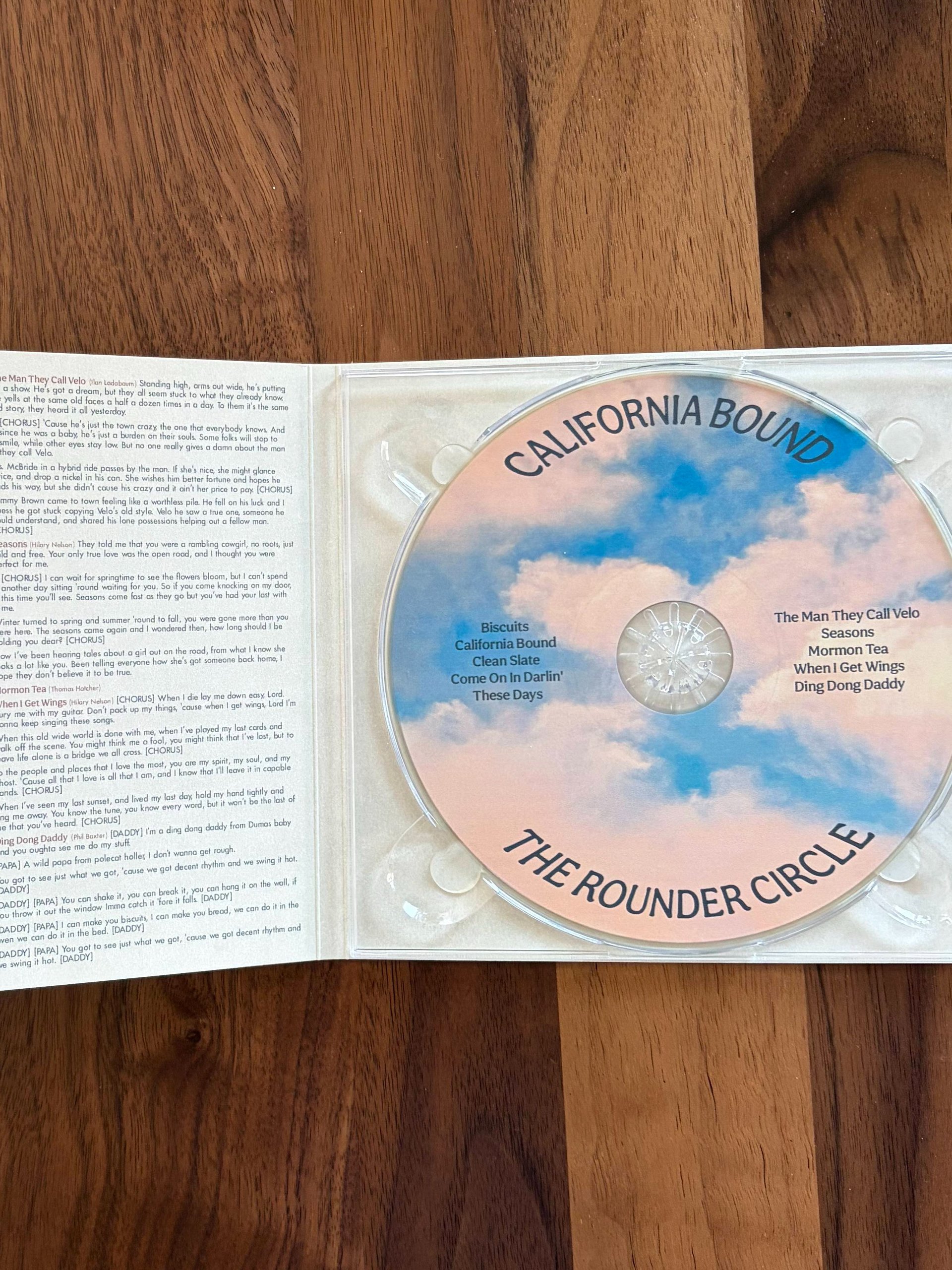 "California Bound" - Early Access CD Digipack product image (6)