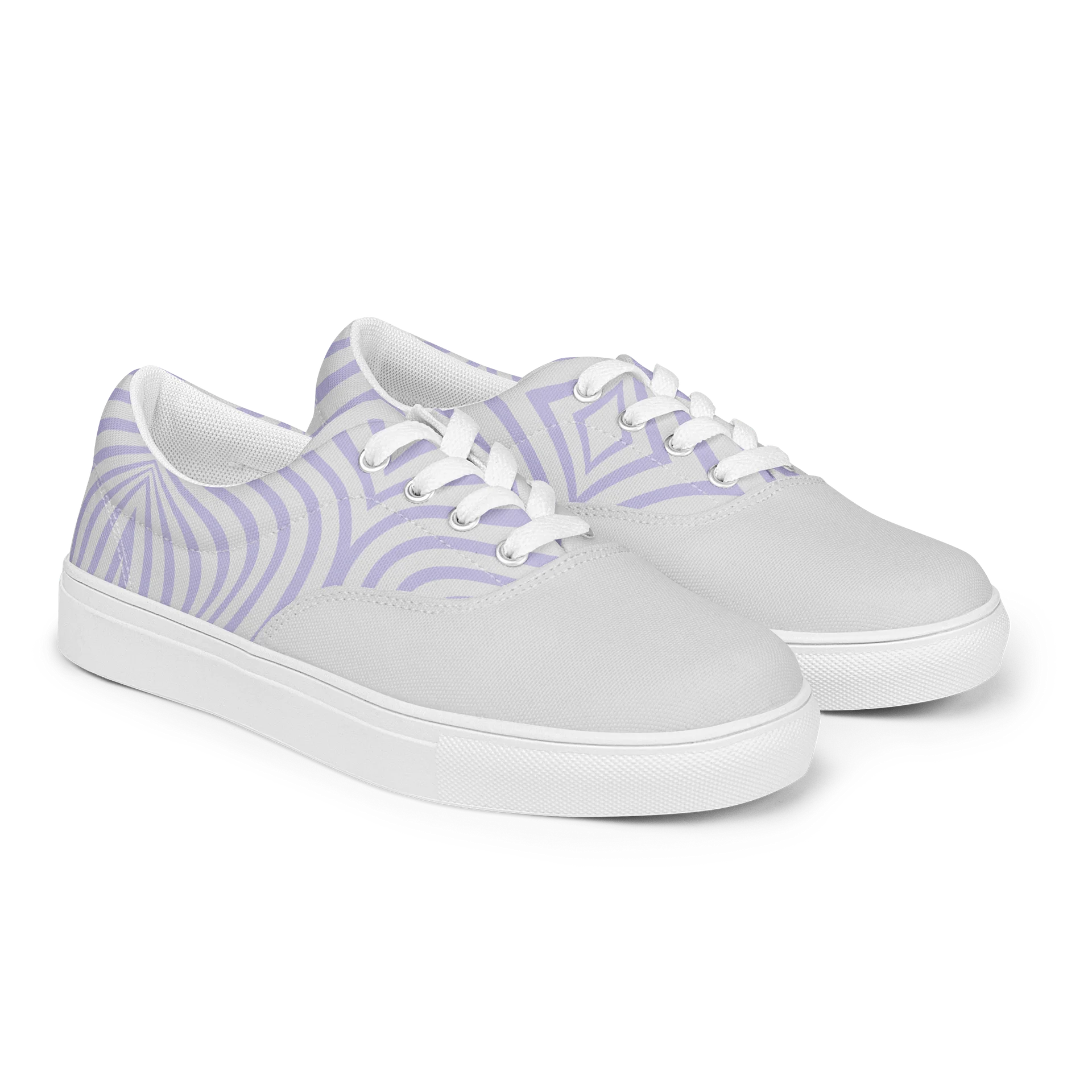 Symmetric Waves Men's Canvas Shoes product image (6)