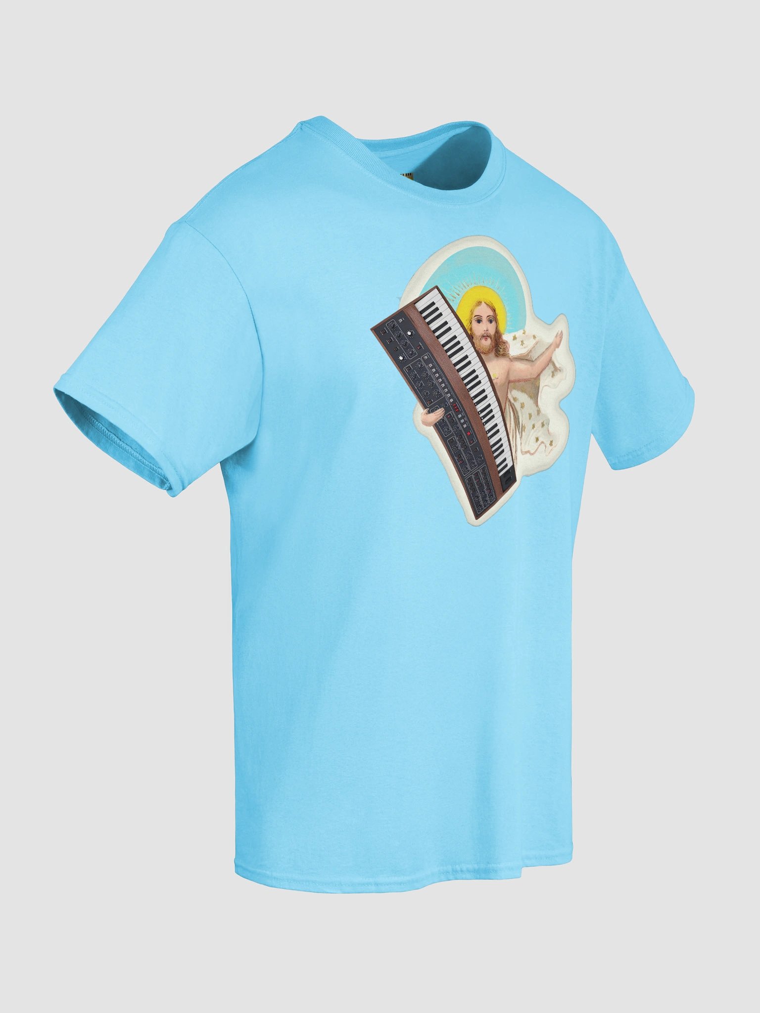 Beware of false PROPHETS! classic synth Tribute by Frank Fonik, Techno EDM Unisex t-shirt product image (5)