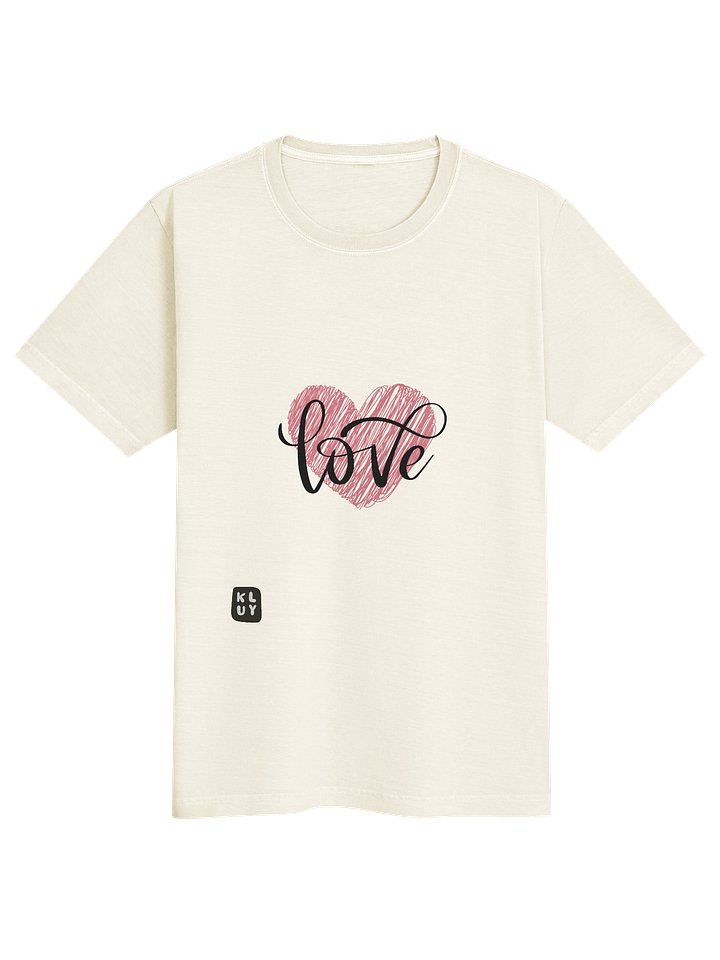 Kluy “Written in Love” Unisex Tee product image (21)