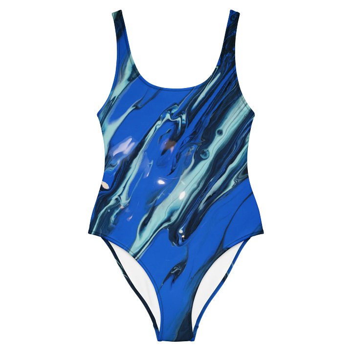 Blue Waves of Pouring art - All over print product image (2)