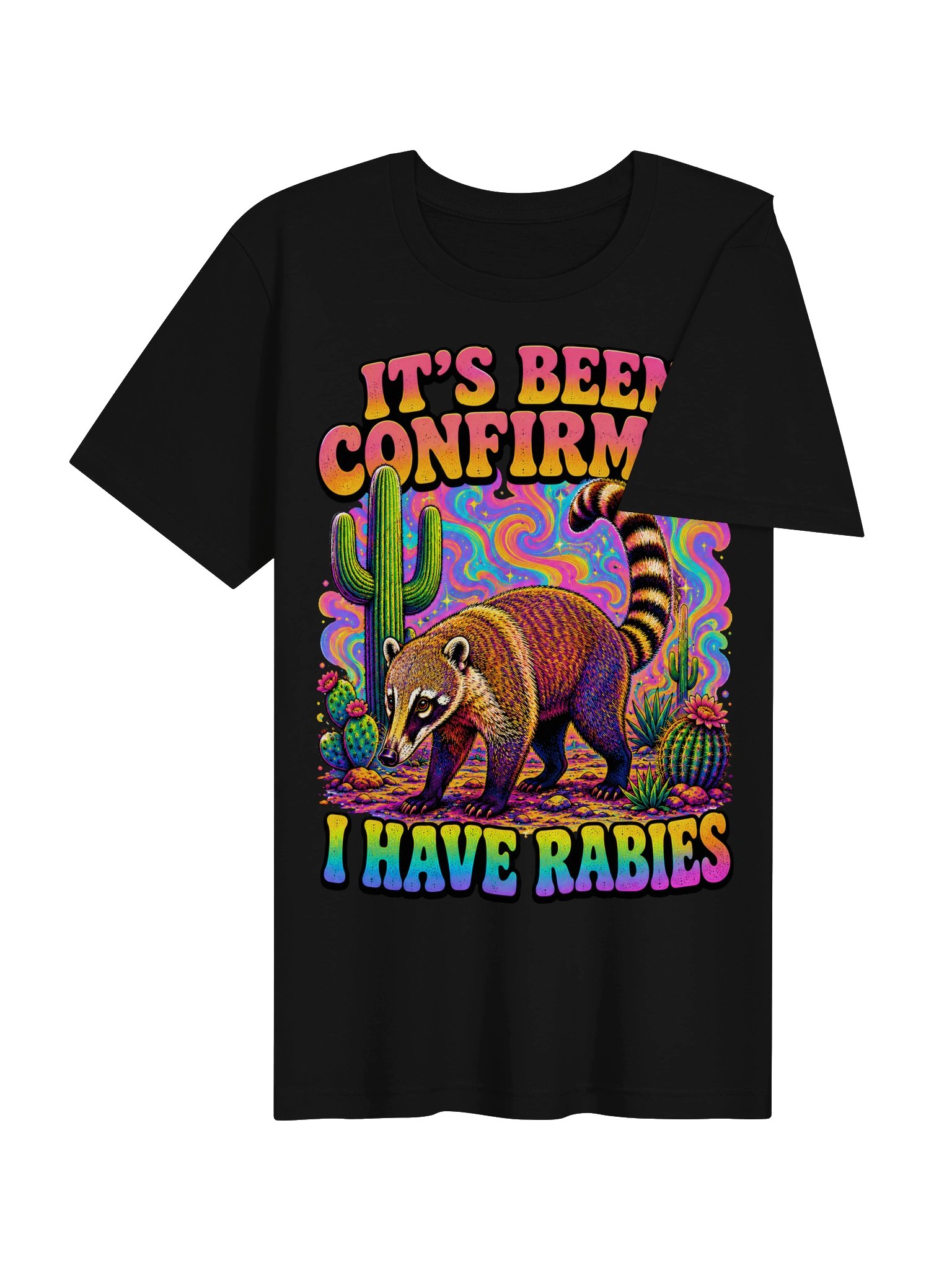 Confirmed: Rabies coatimundi Psychedelic Tee product image (36)