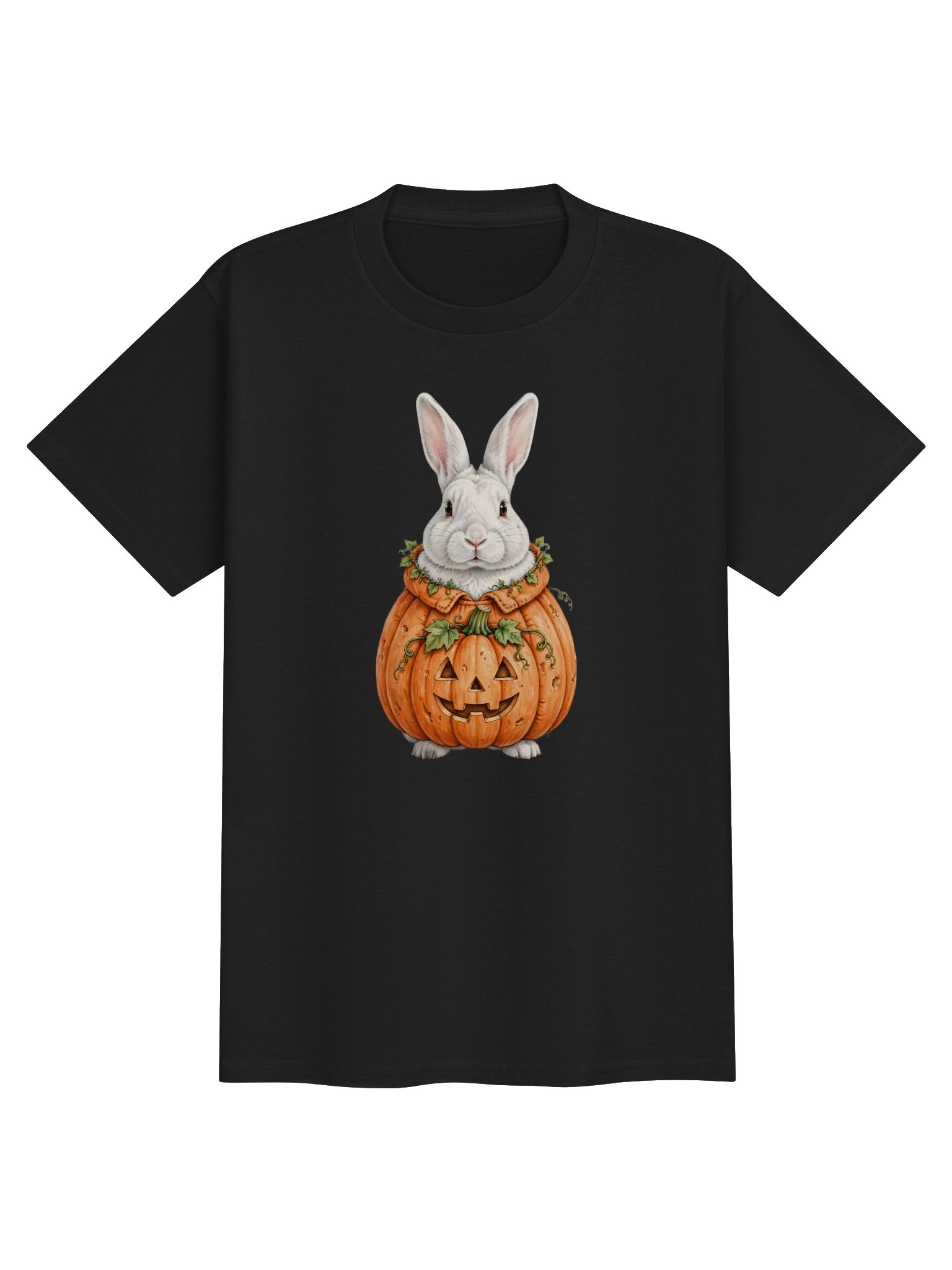 Pumpkin Bunny Halloween Youth Tee product image (1)