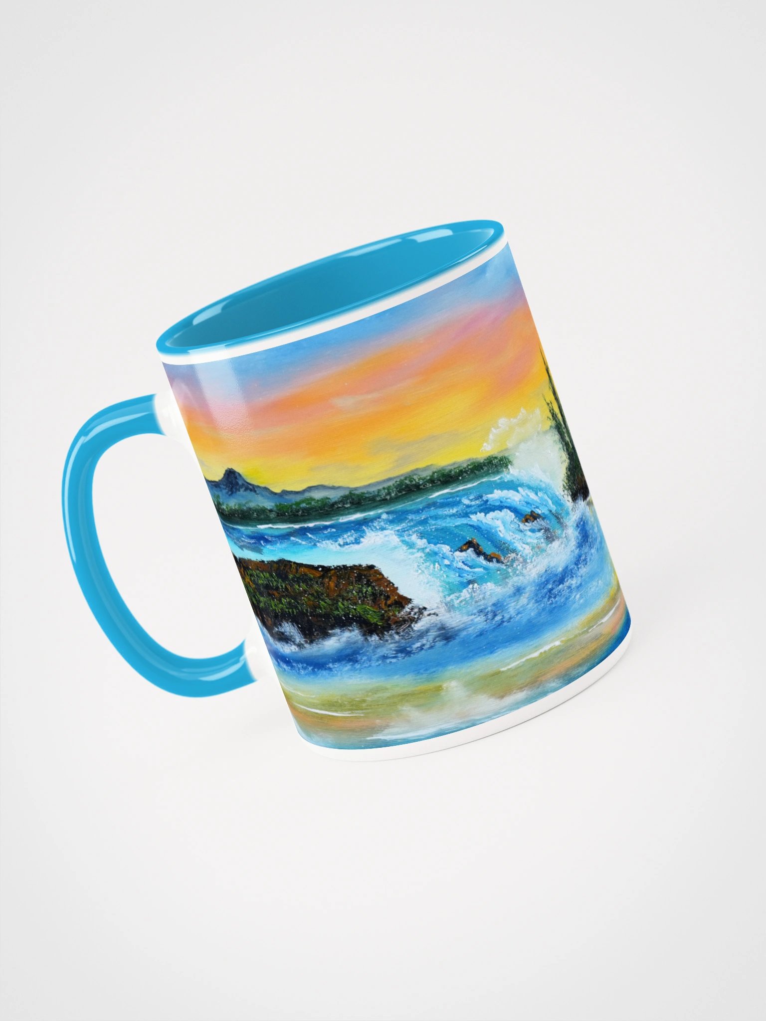 The Sunset Waterfall (Mug) product image (3)