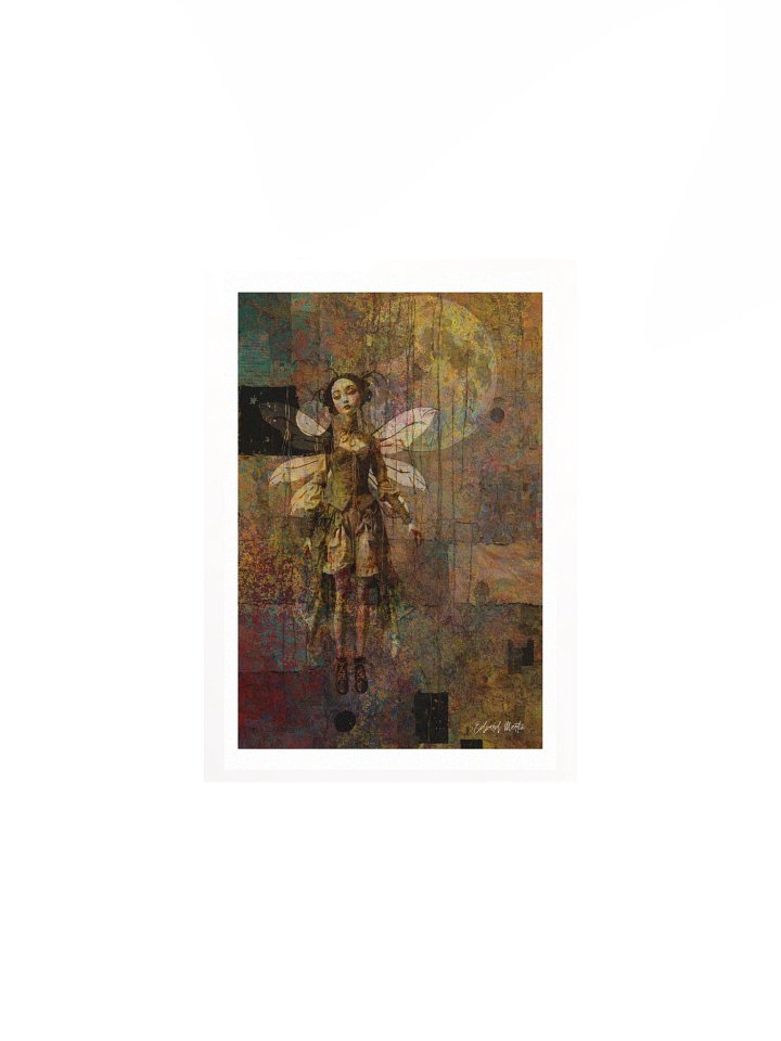 Whispers of the Moon by Edward Martin Vibrant Matte Poster: Transform Your Space! product image (2)
