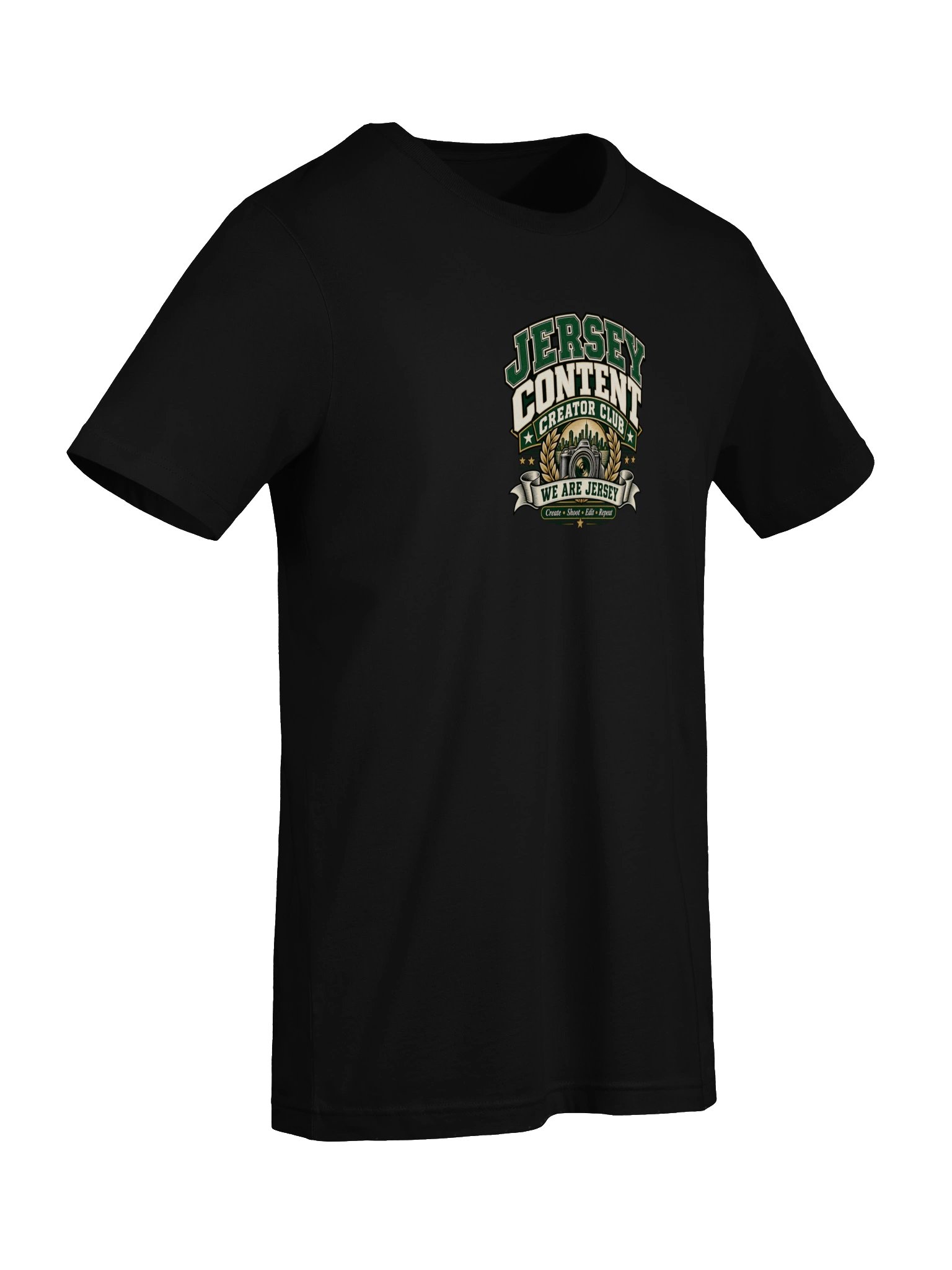 Jersey Content Creator Club T-Shirt — Compact Graphic product image (8)